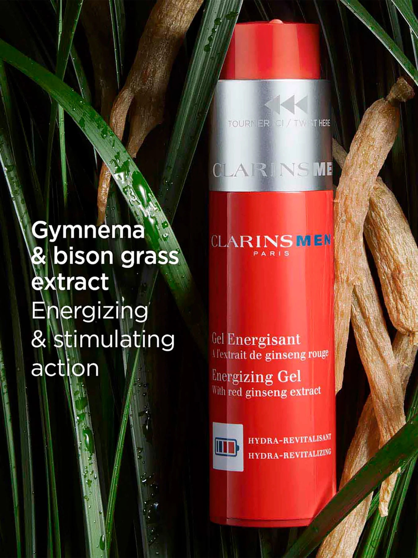 ClarinsMen Energising Gel 50ml - Image 3