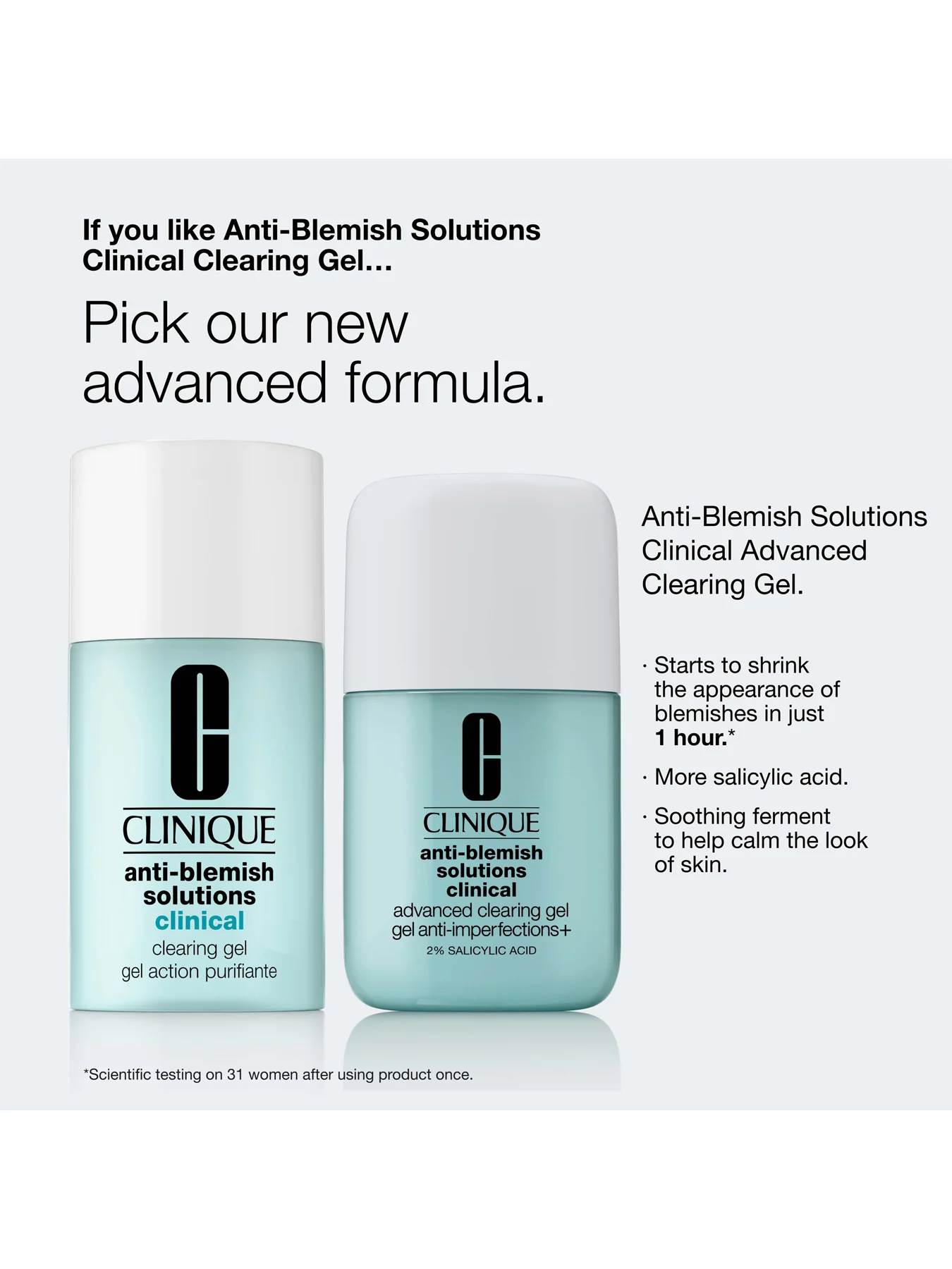 Anti Blemish Solutions Clinical Advanced Clearing Gel 10ml - Image 2