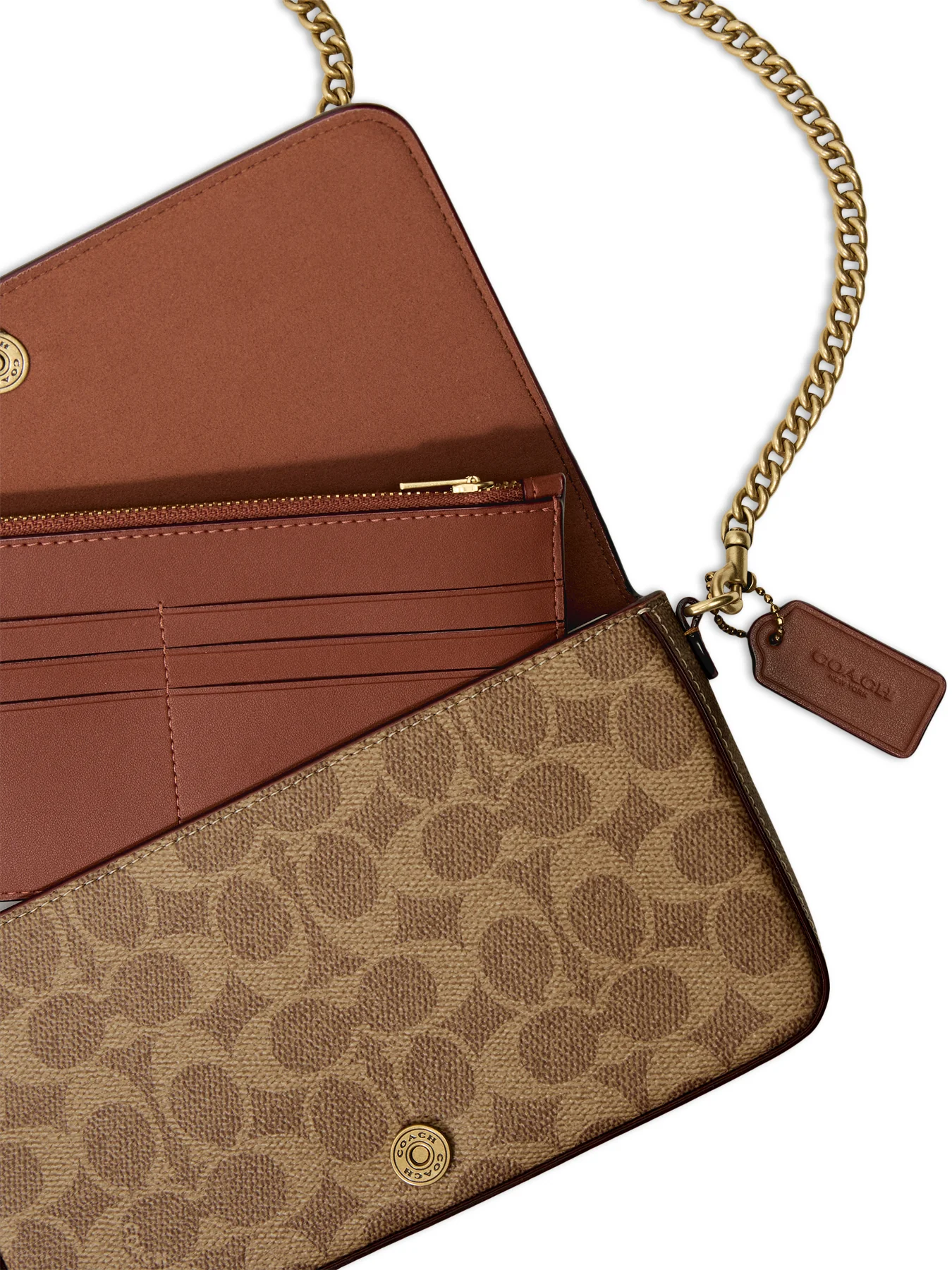 coated canvas signature essential crossbody - Image 4