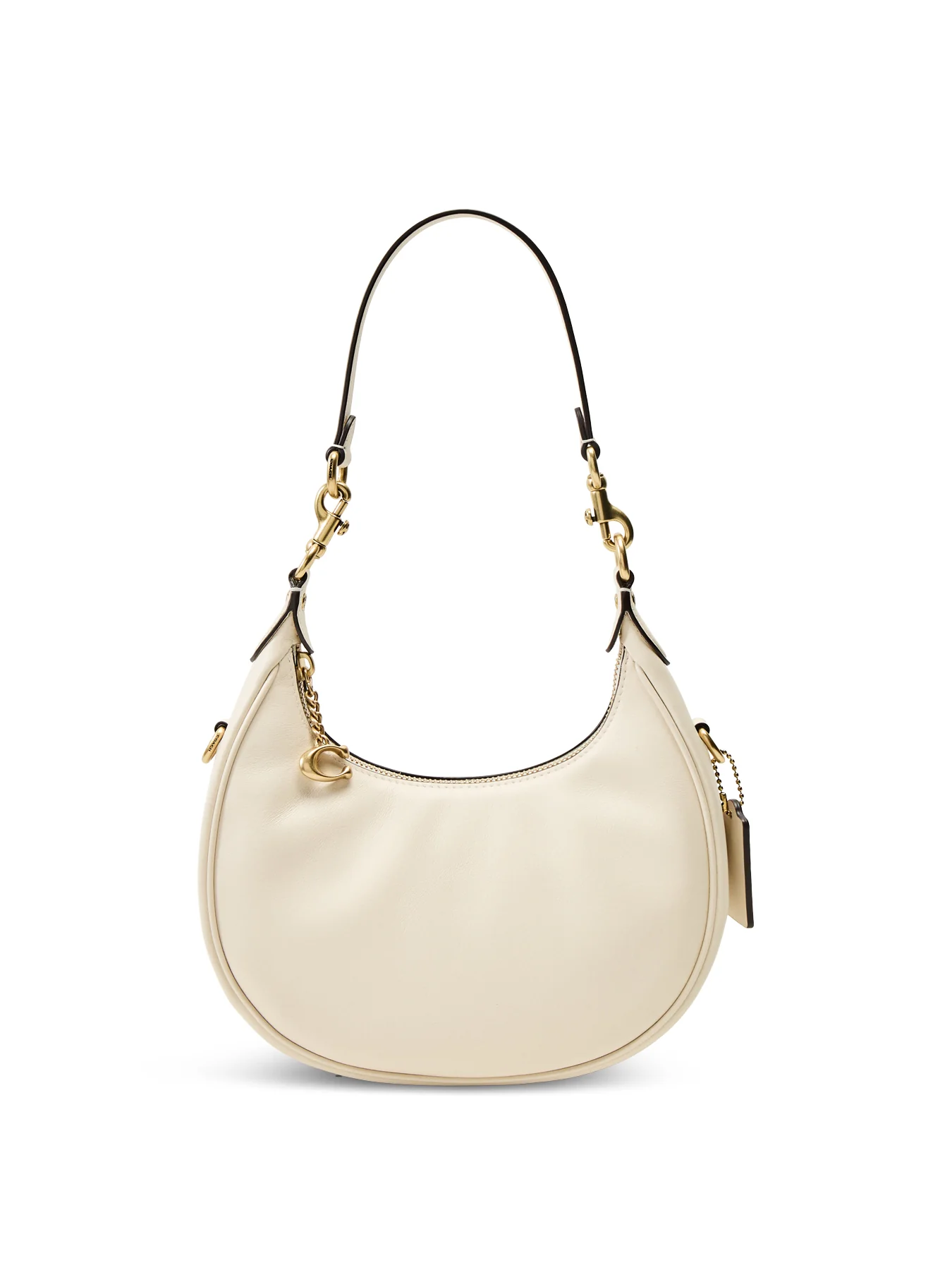 Jonie Leather Bag 22 Chalk