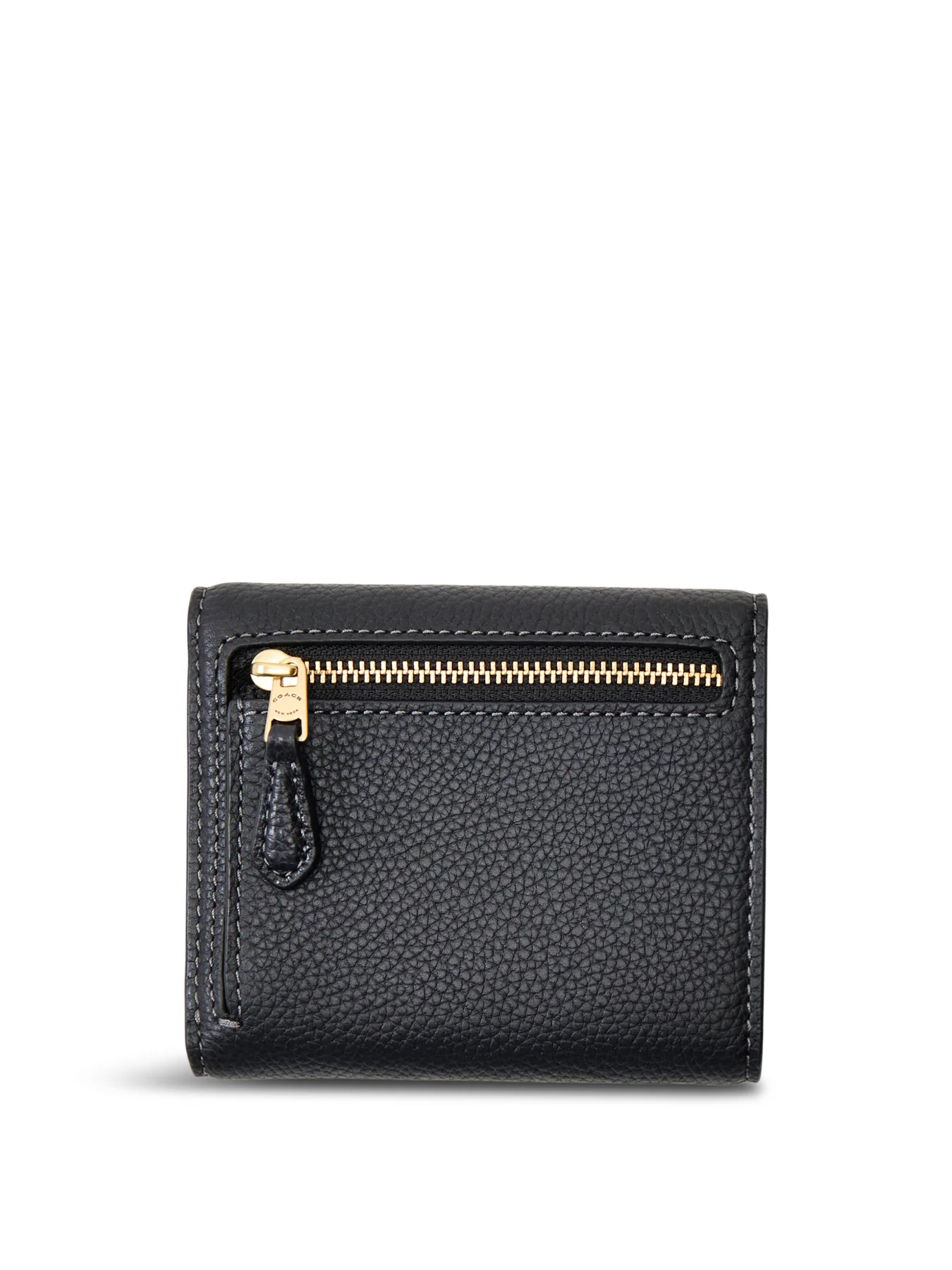 Leather Essential Small Flap Wallet - Image 2