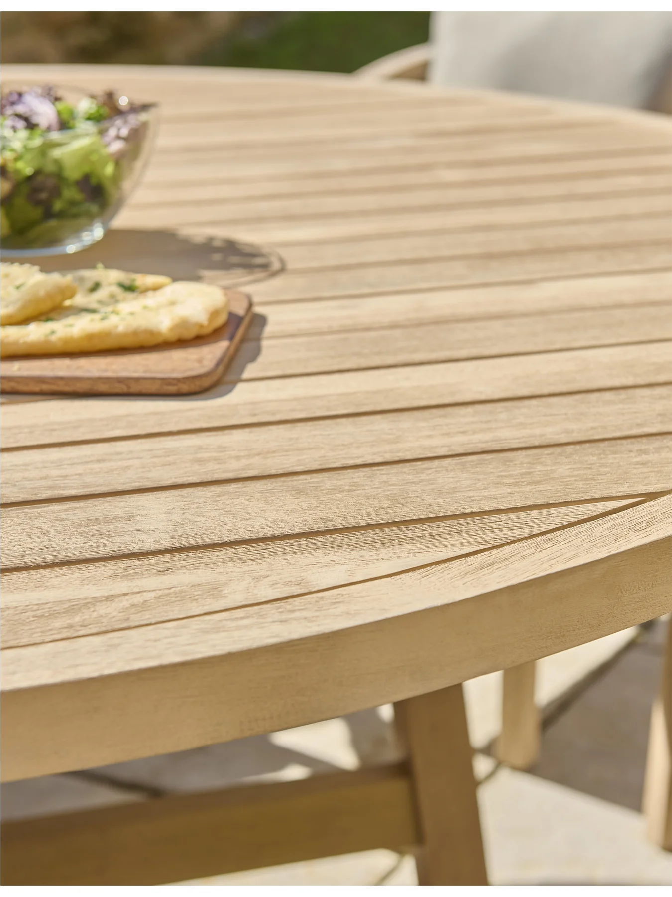 Cora Rope 8 Seater Dining Set with Lazy Susan - Image 4