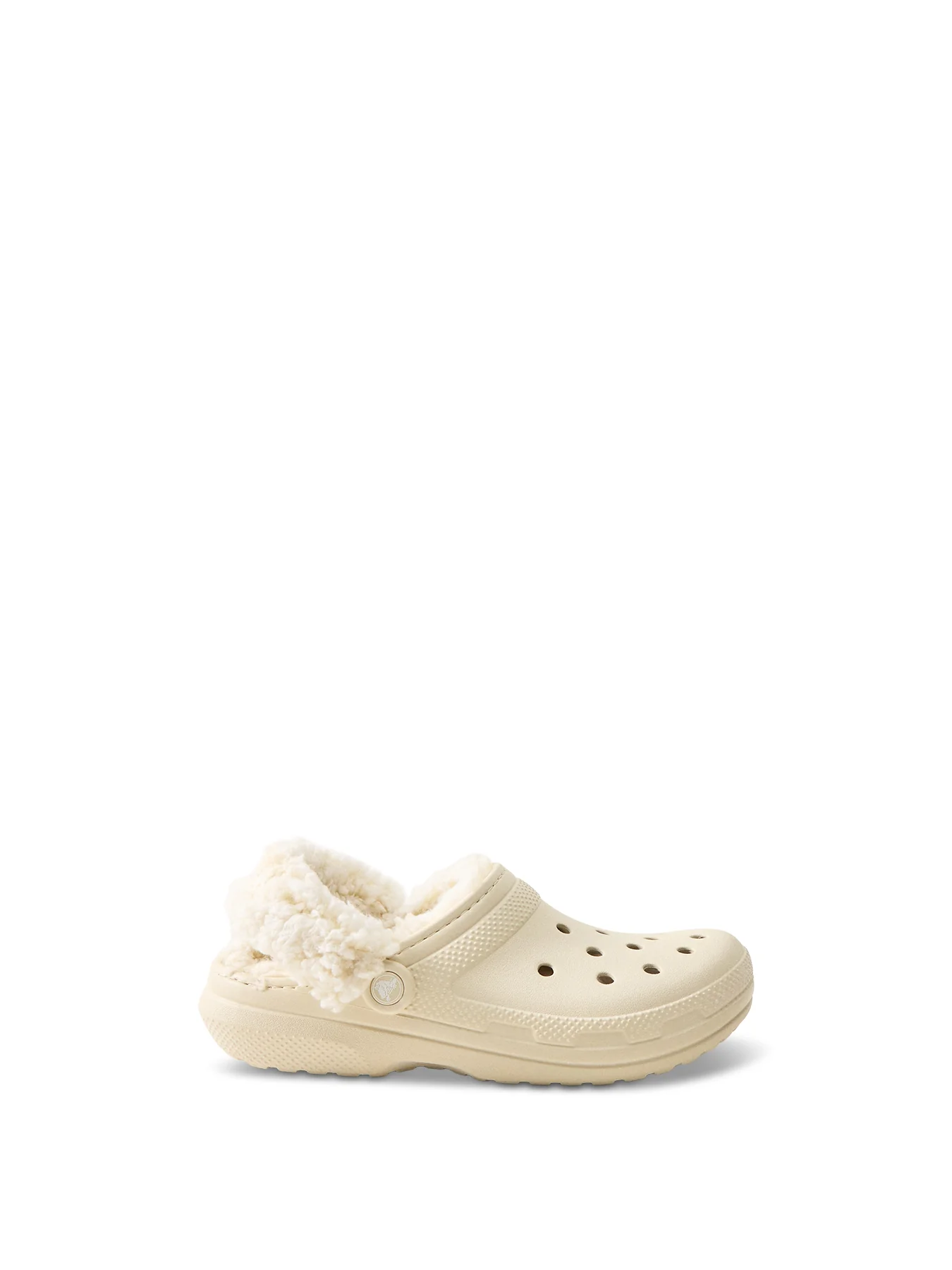 Fleece Lined Clogs White