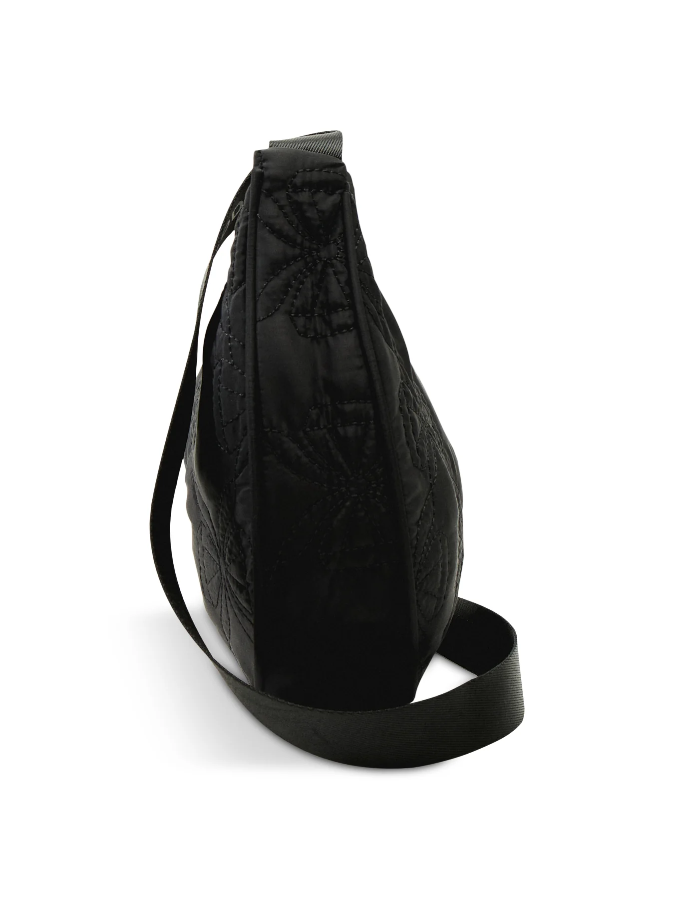 Crescent Bag with Bow Stitch Detail - Image 4