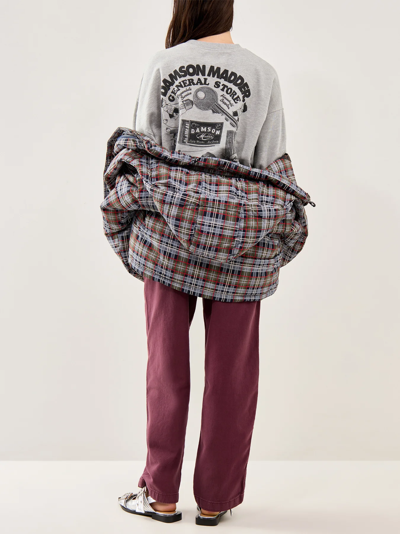 General Store Sweatshirt Grey Marl - Image 2