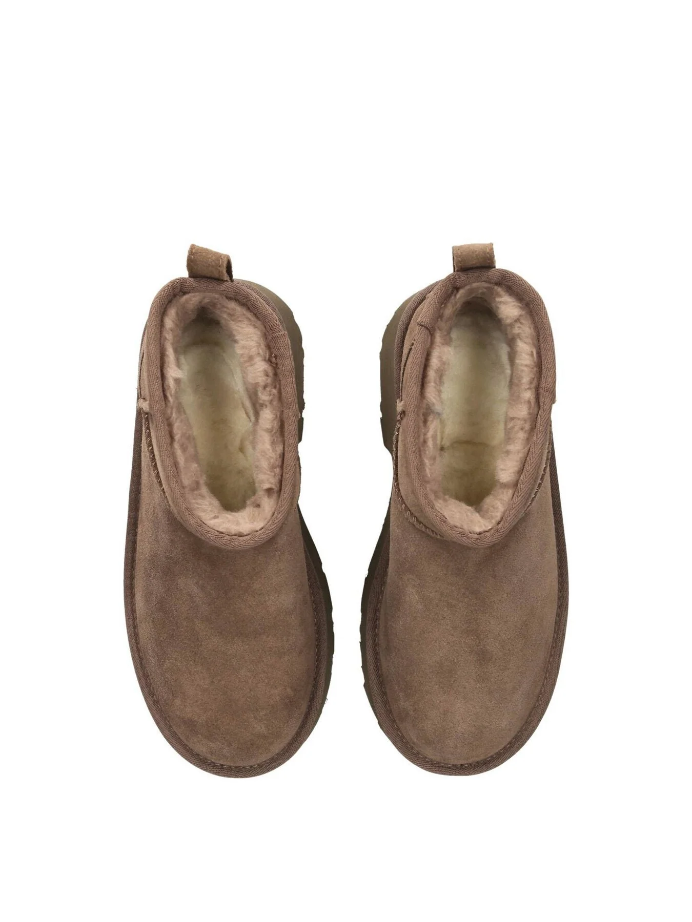 Womens Classic Ultra Mini New Heights Suede Ankle Boots - Image 2