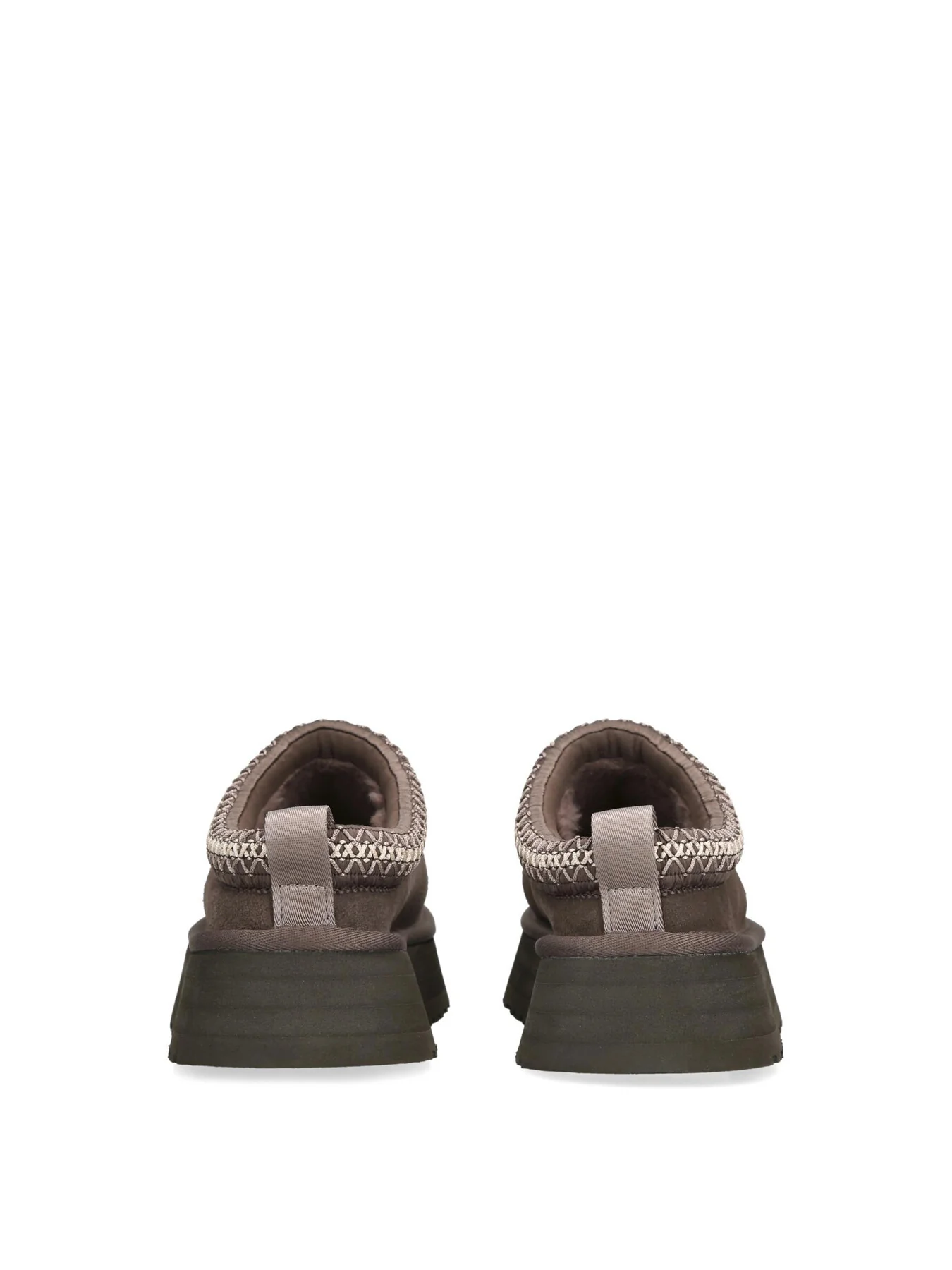 Womens Tazz Suede Slip Ons Molasses - Image 3
