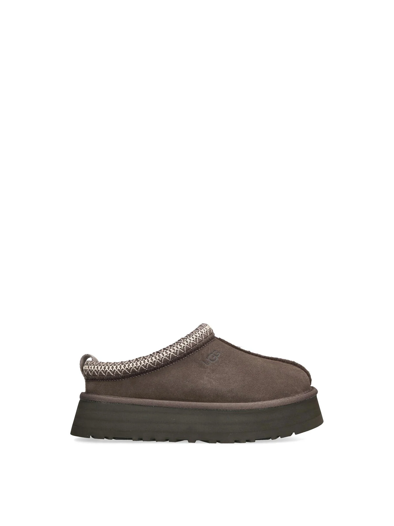 Womens Tazz Suede Slip Ons Molasses - Image 4