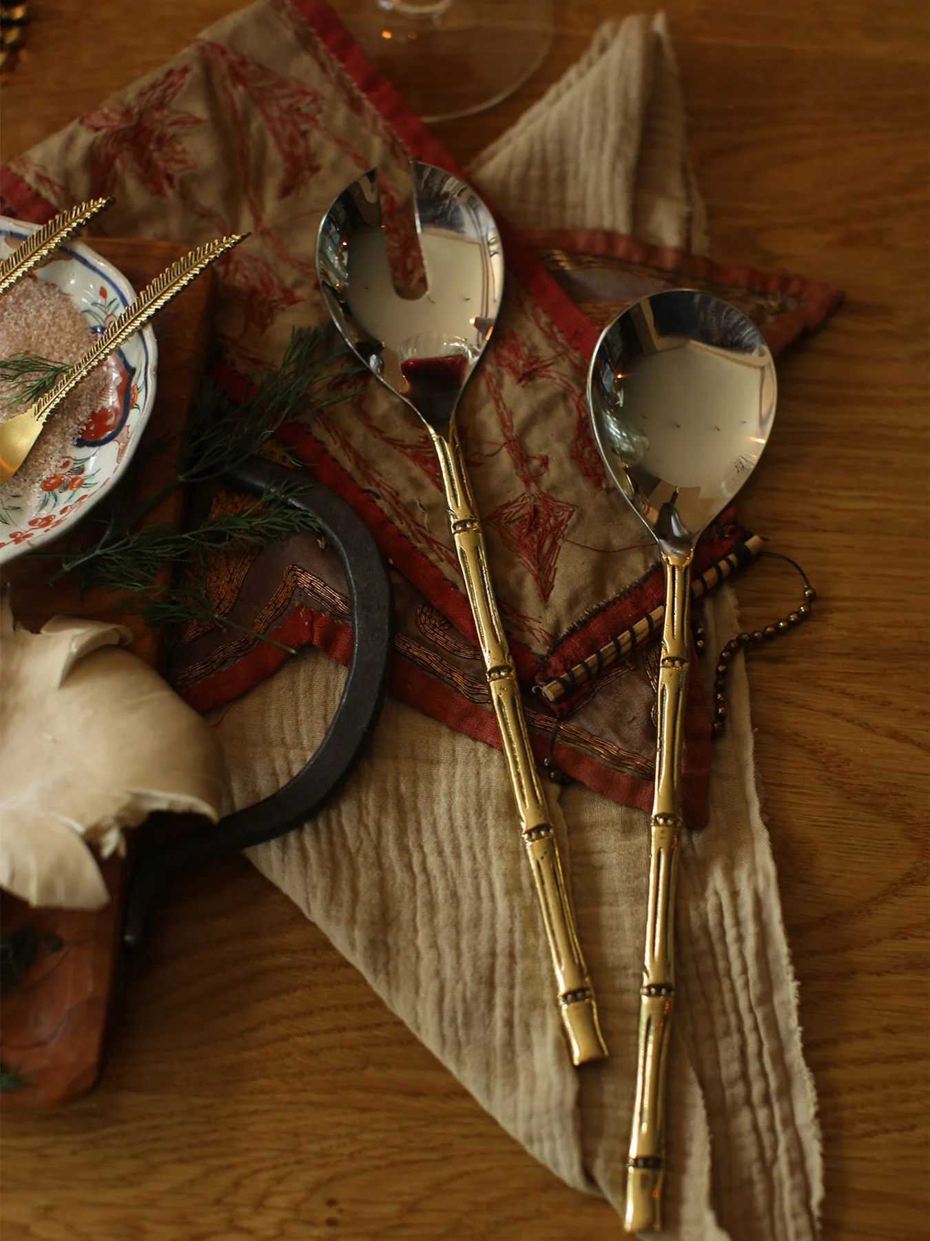 Bodhi Bamboo Salad Server Set in Giftbox - Image 2