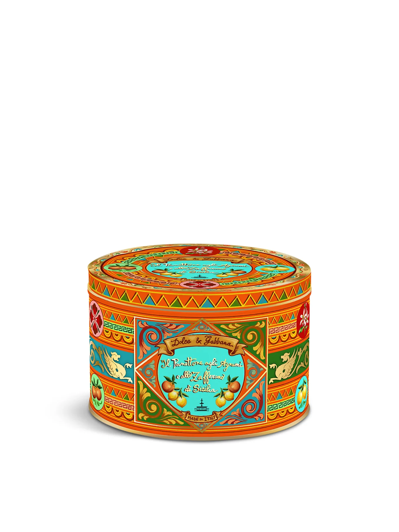Sicilian Lemon, Orange & Saffron Panettone