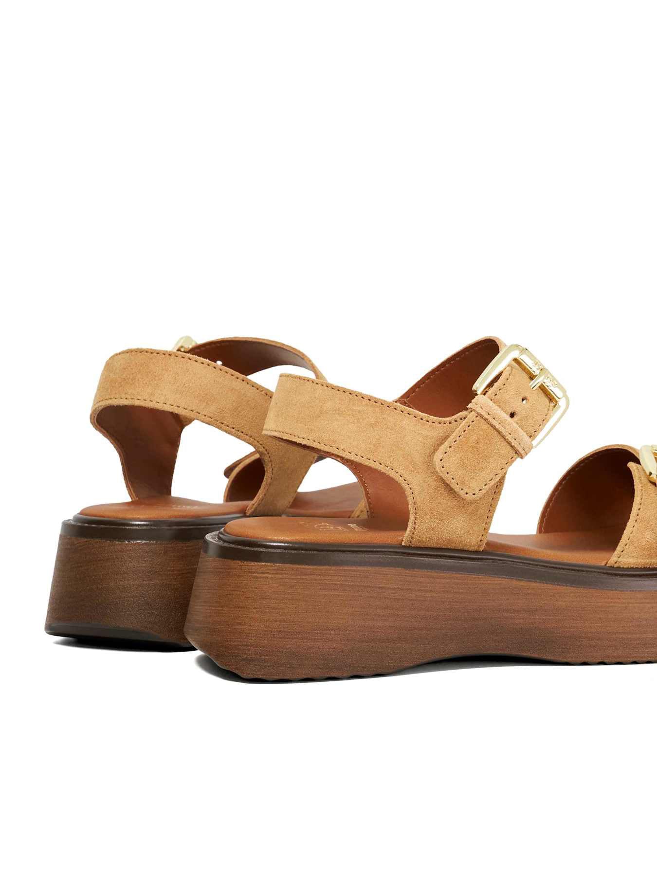 Luno Strappy Sandals Neutral - Image 3