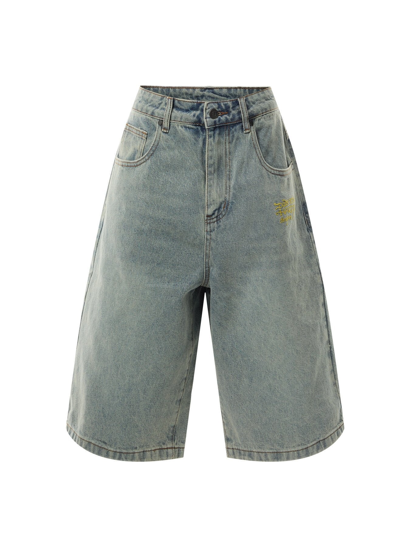 Dragon Crawl Relaxed Denim Shorts - Image 10