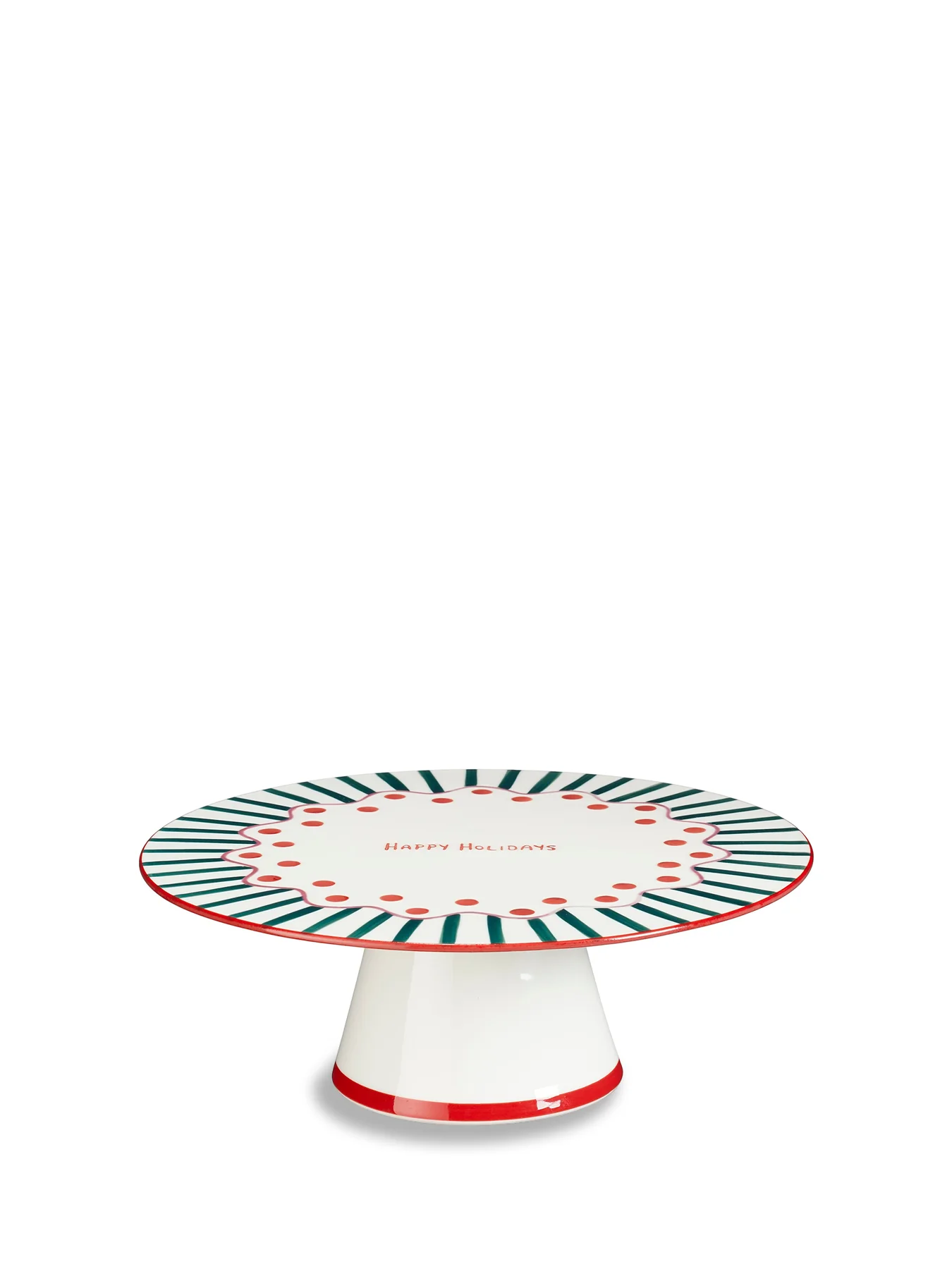 Anna Cake Stand Green
