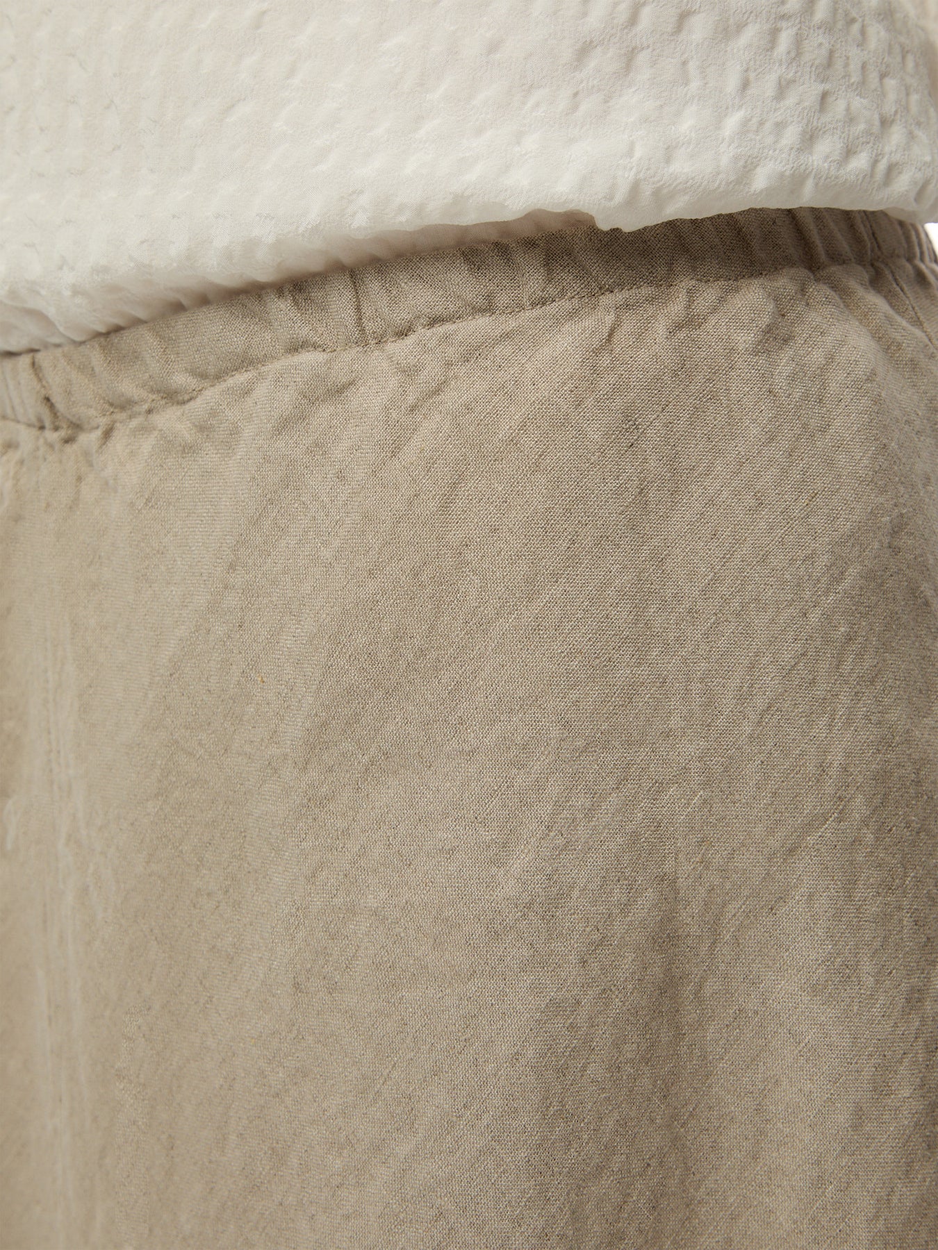 A-Line Bias Skirt Linen - Image 4