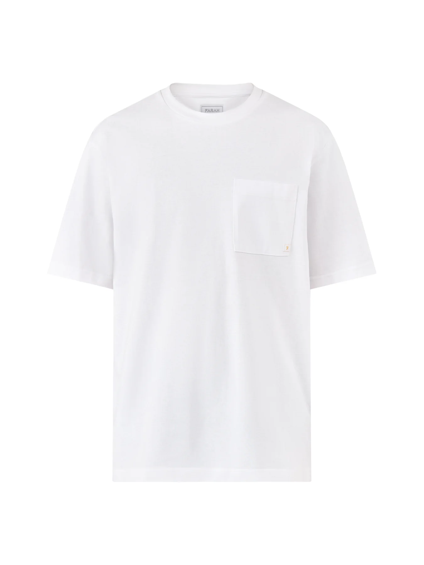 Box Pocket Organic Cotton T-Shirt White