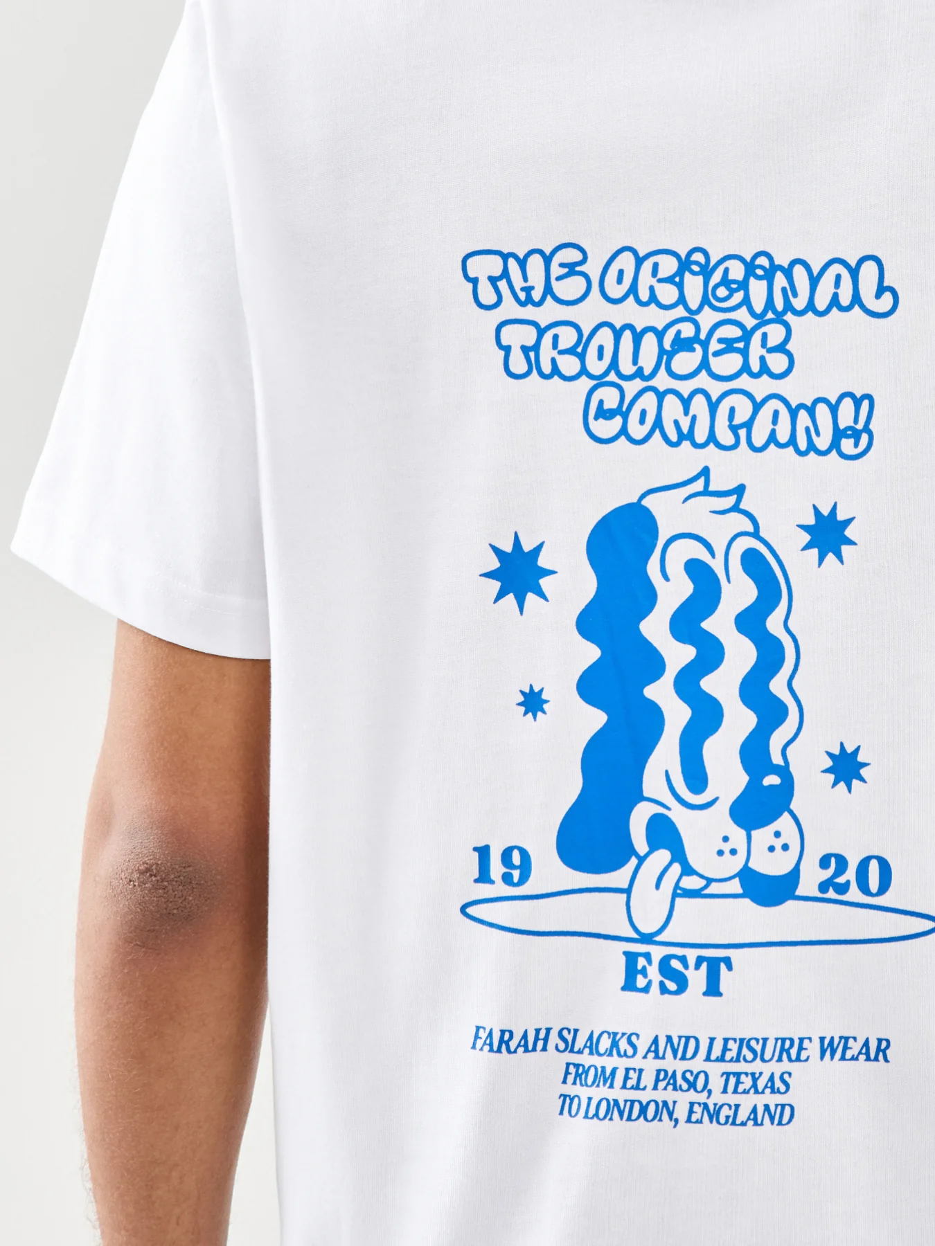Graphic Organic Cotton T-Shirt White - Image 3