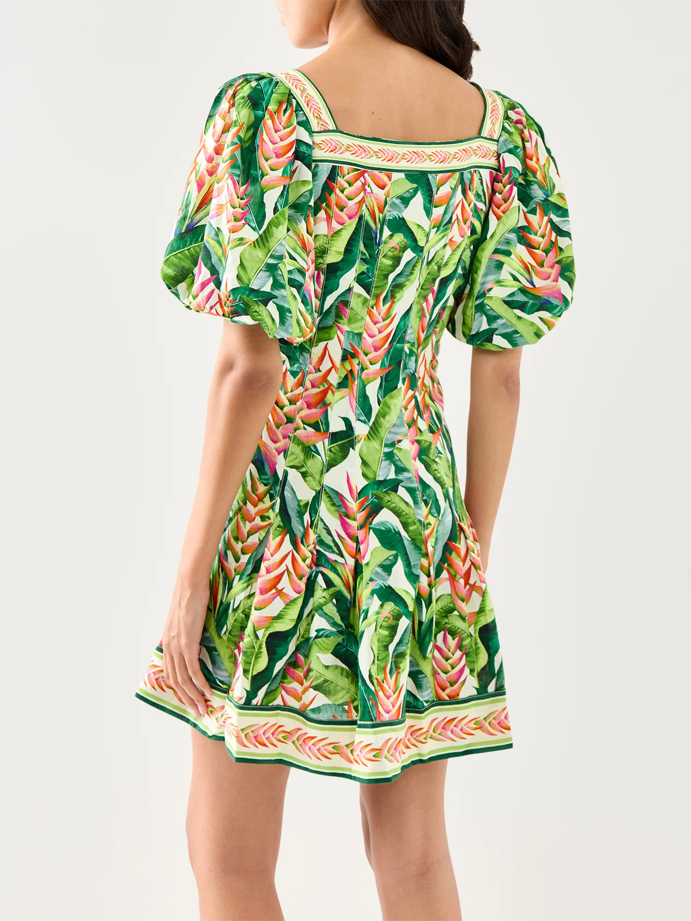 Heli Leaves Pearl Mini Dress - Image 5