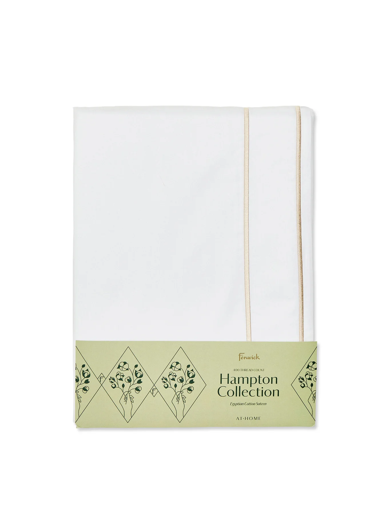 Hampton Duvet Cover White