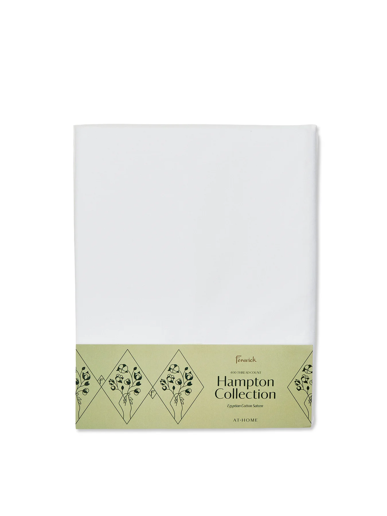 Hampton Fitted Sheet King White