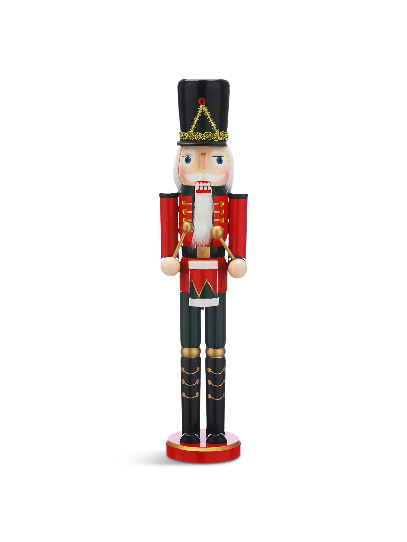 Traditional Wooden Drummer Nutcracker 50cm