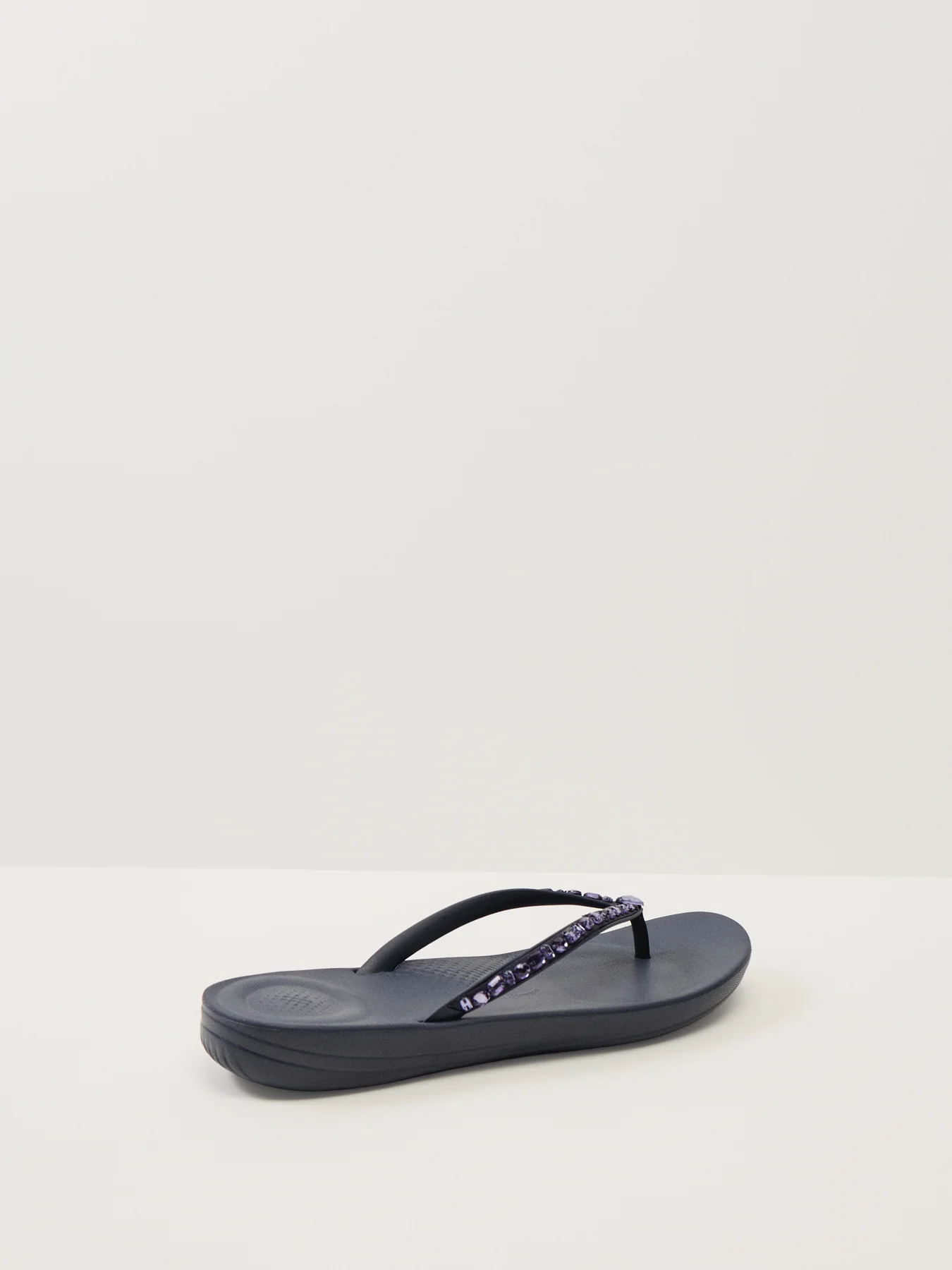 Iqushion Multi-Crystal Ergonomic Flip-Flops Midnight Navy - Image 2