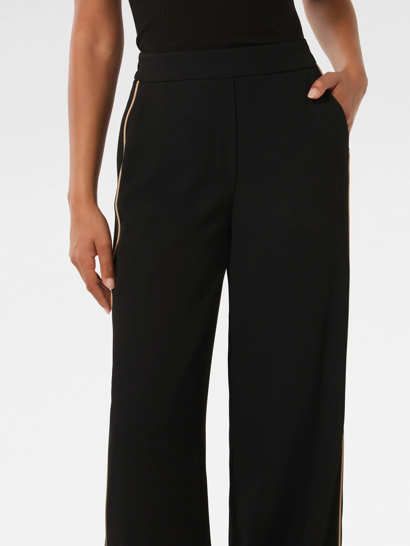 Brandi Striped Wide Leg Pants - Image 5