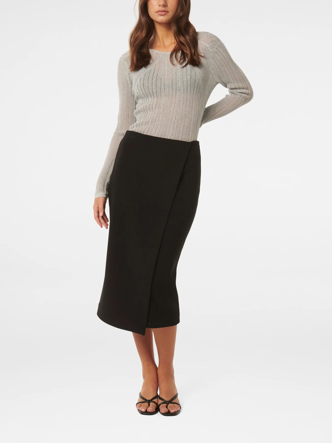 Camilla Crepe Midi Skirt - Image 2
