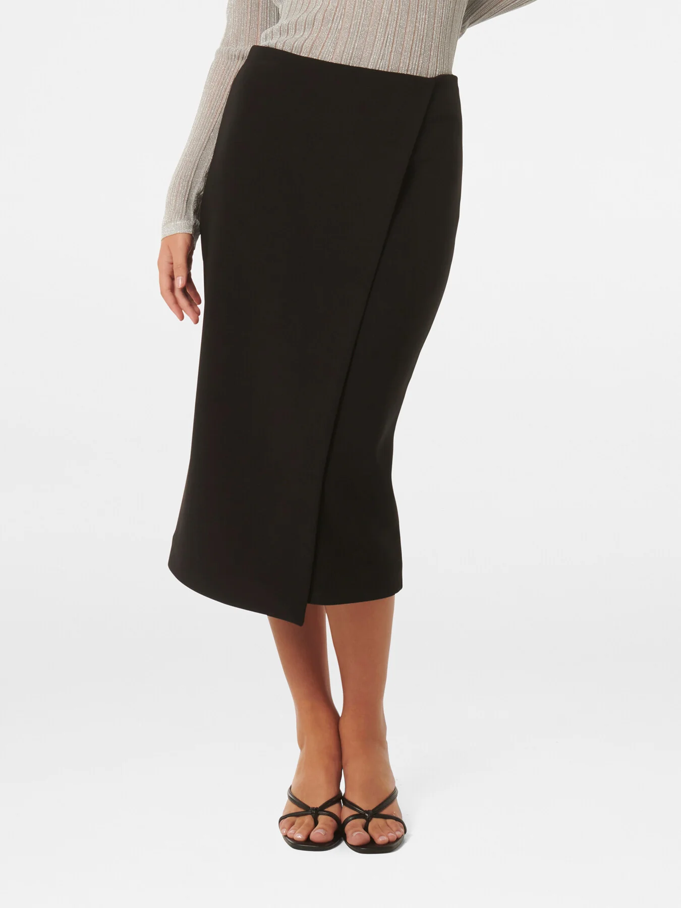 Camilla Crepe Midi Skirt - Image 4