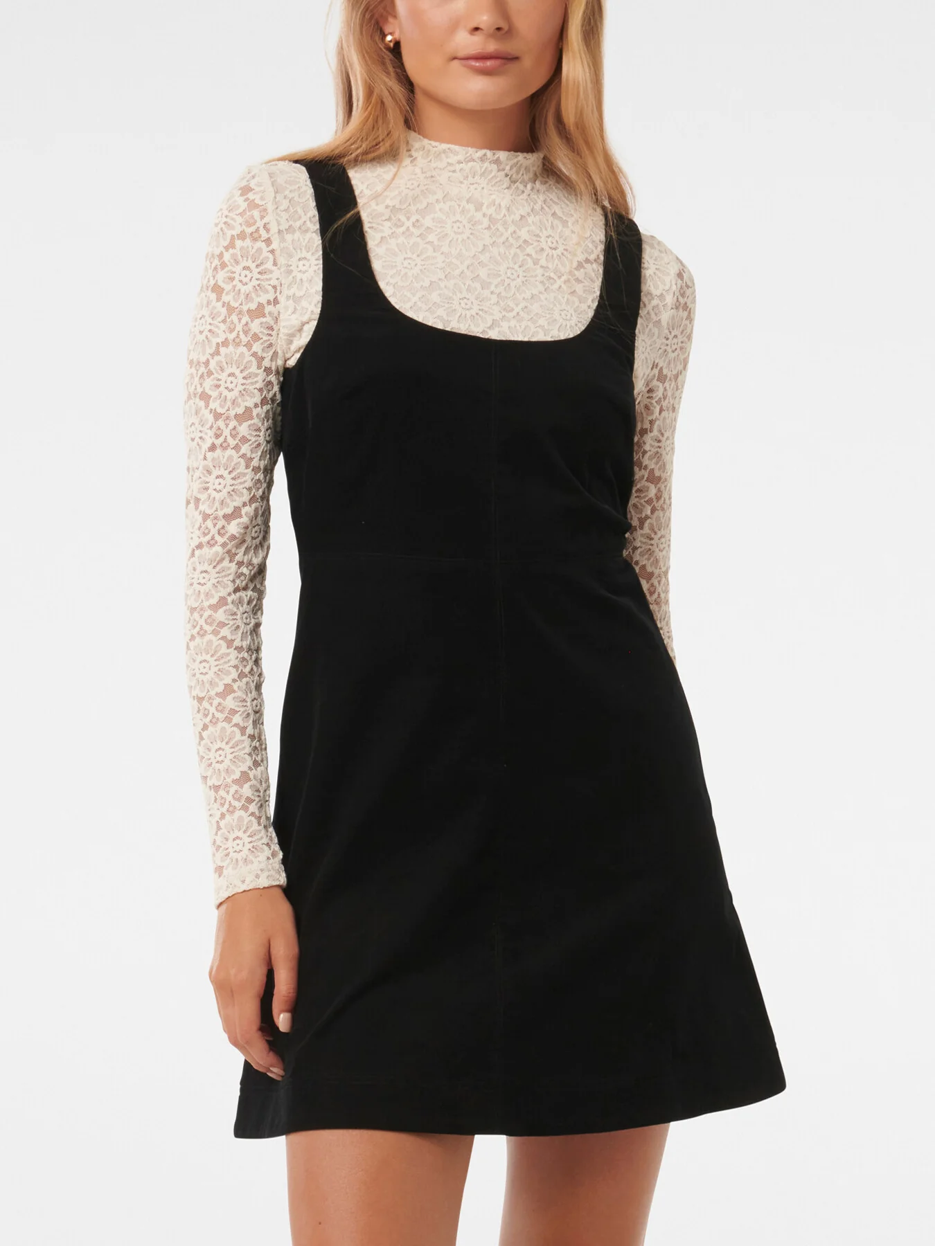 Camille 2 in 1 Corduroy Mini Dress - Image 4