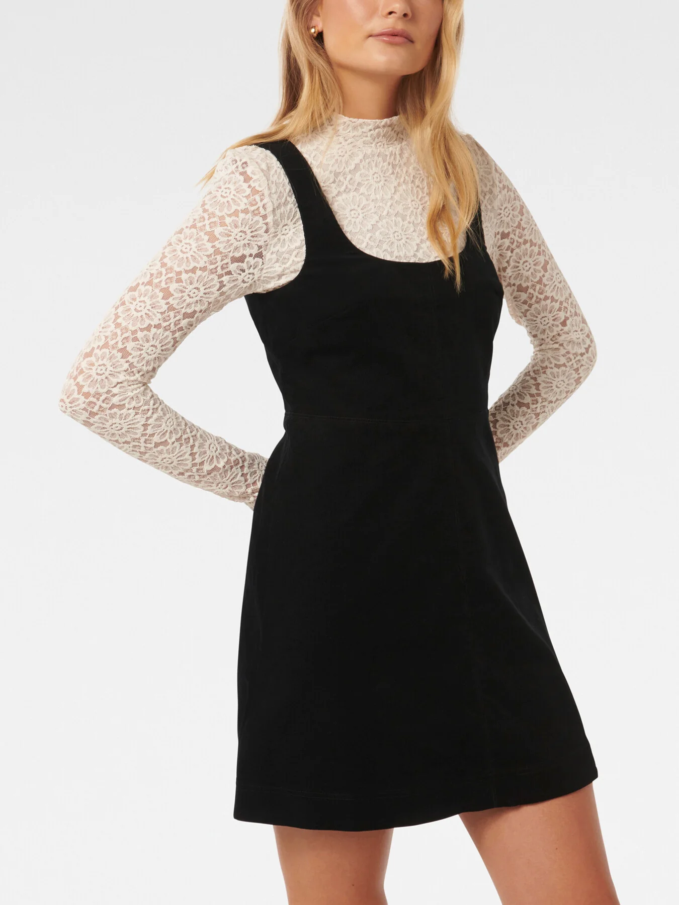 Camille 2 in 1 Corduroy Mini Dress - Image 6