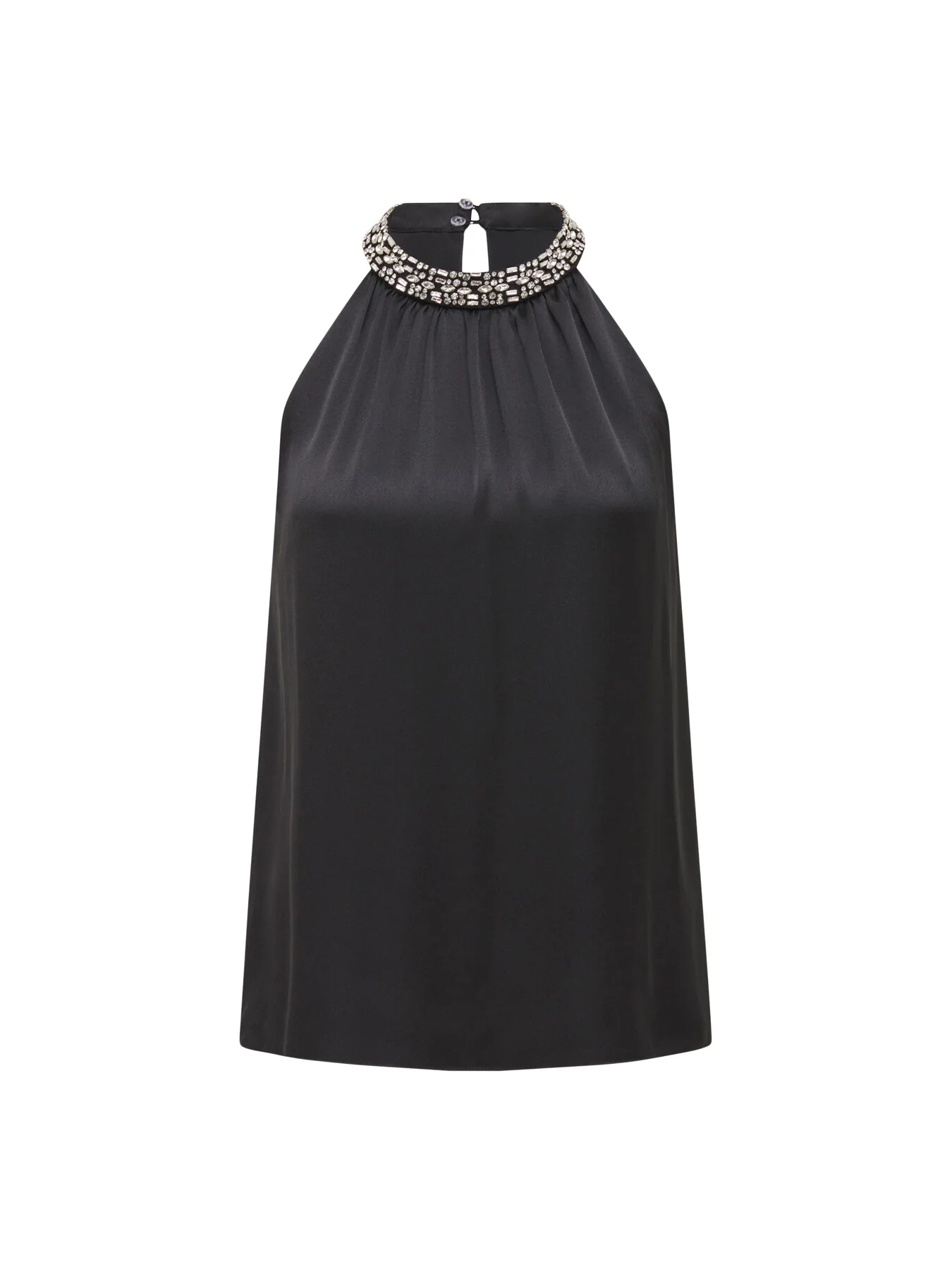 Emily Embellished Halter Neck Top