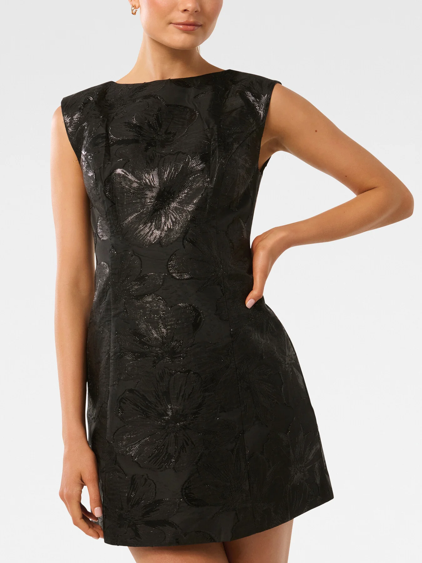 Evan Jacquard Mini Dress - Image 5