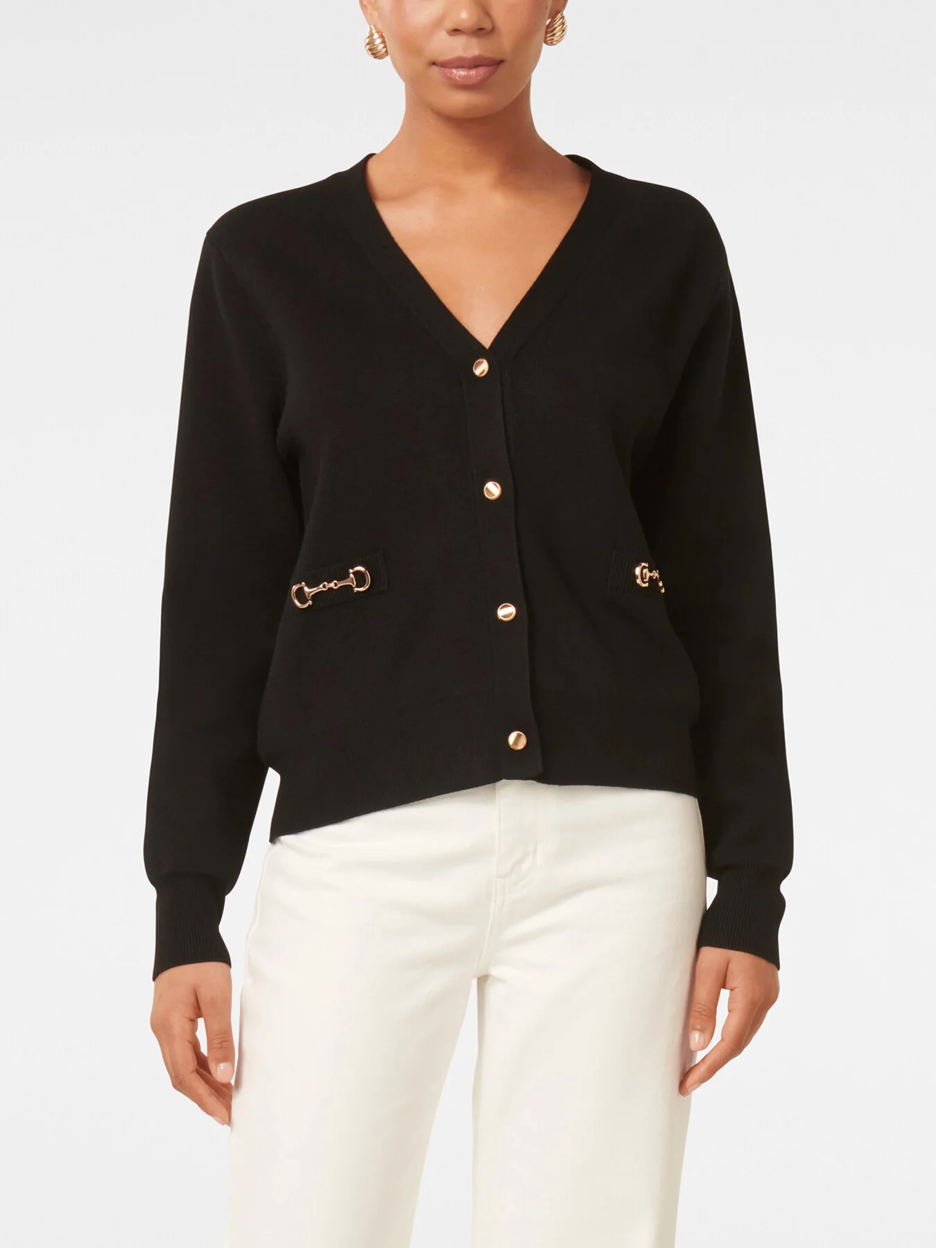 Eve Hardware Detail Cardigan - Image 4
