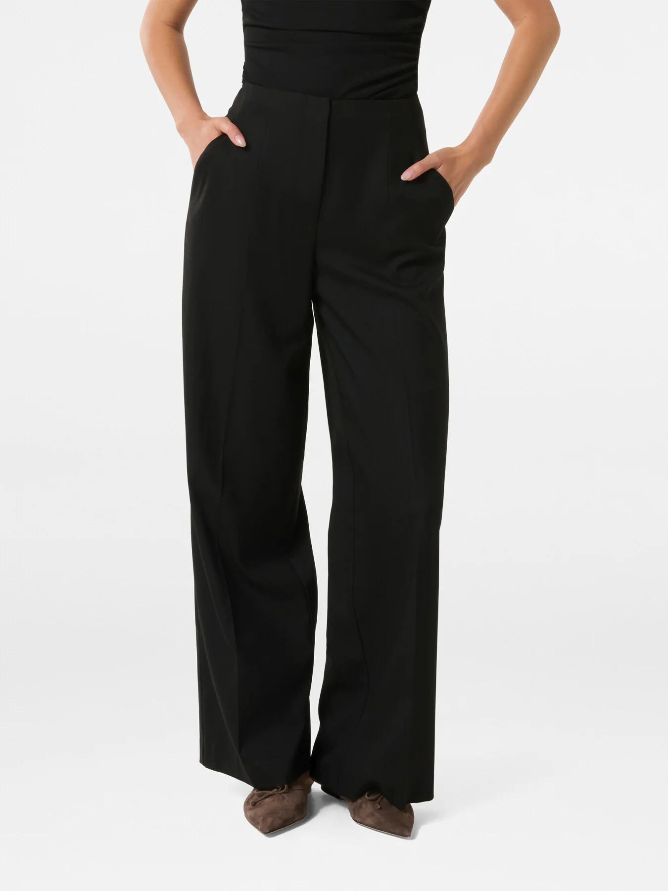 Frieda High Waist Wide Leg Pants - Image 4