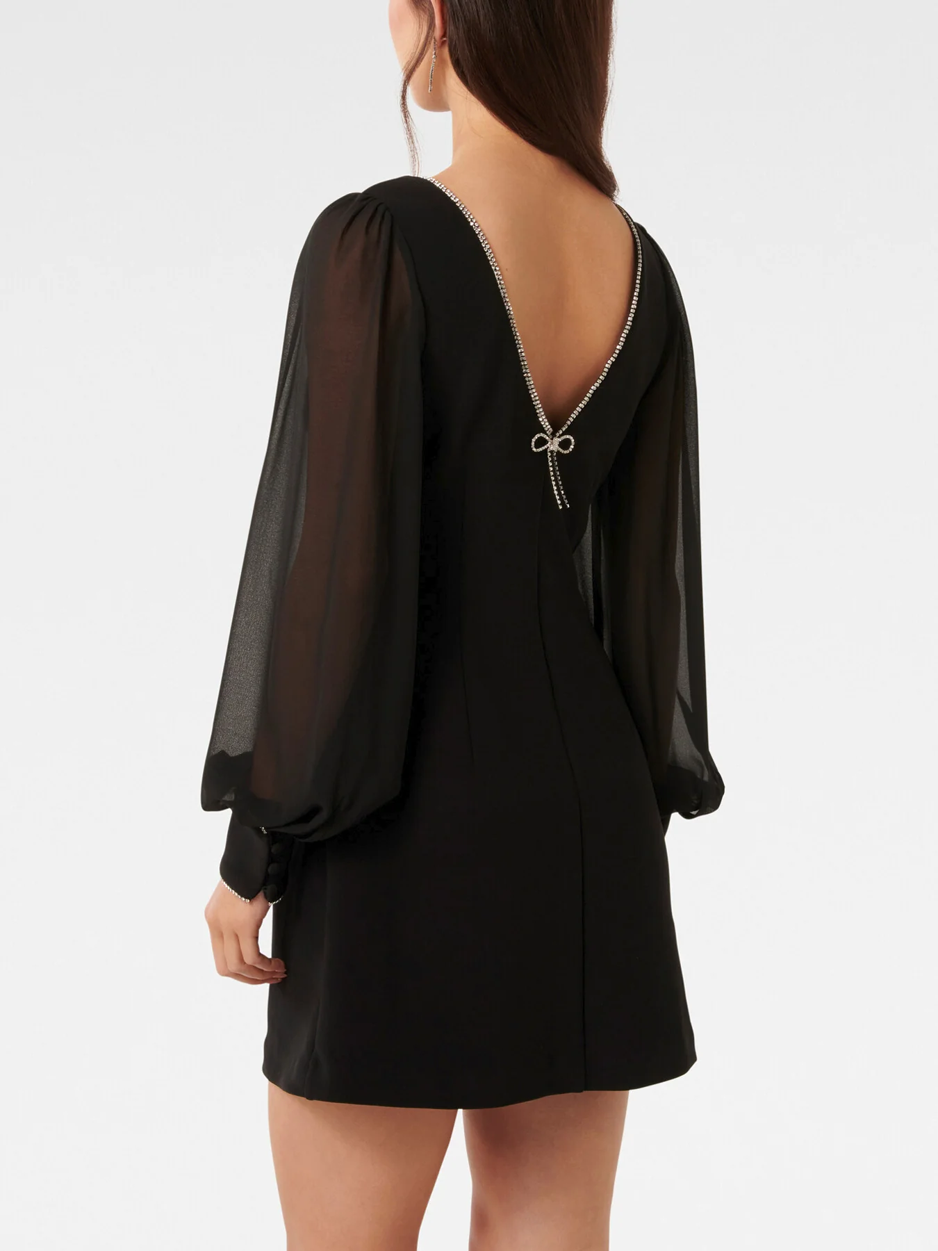 Indie Embellished Mini Dress - Image 3
