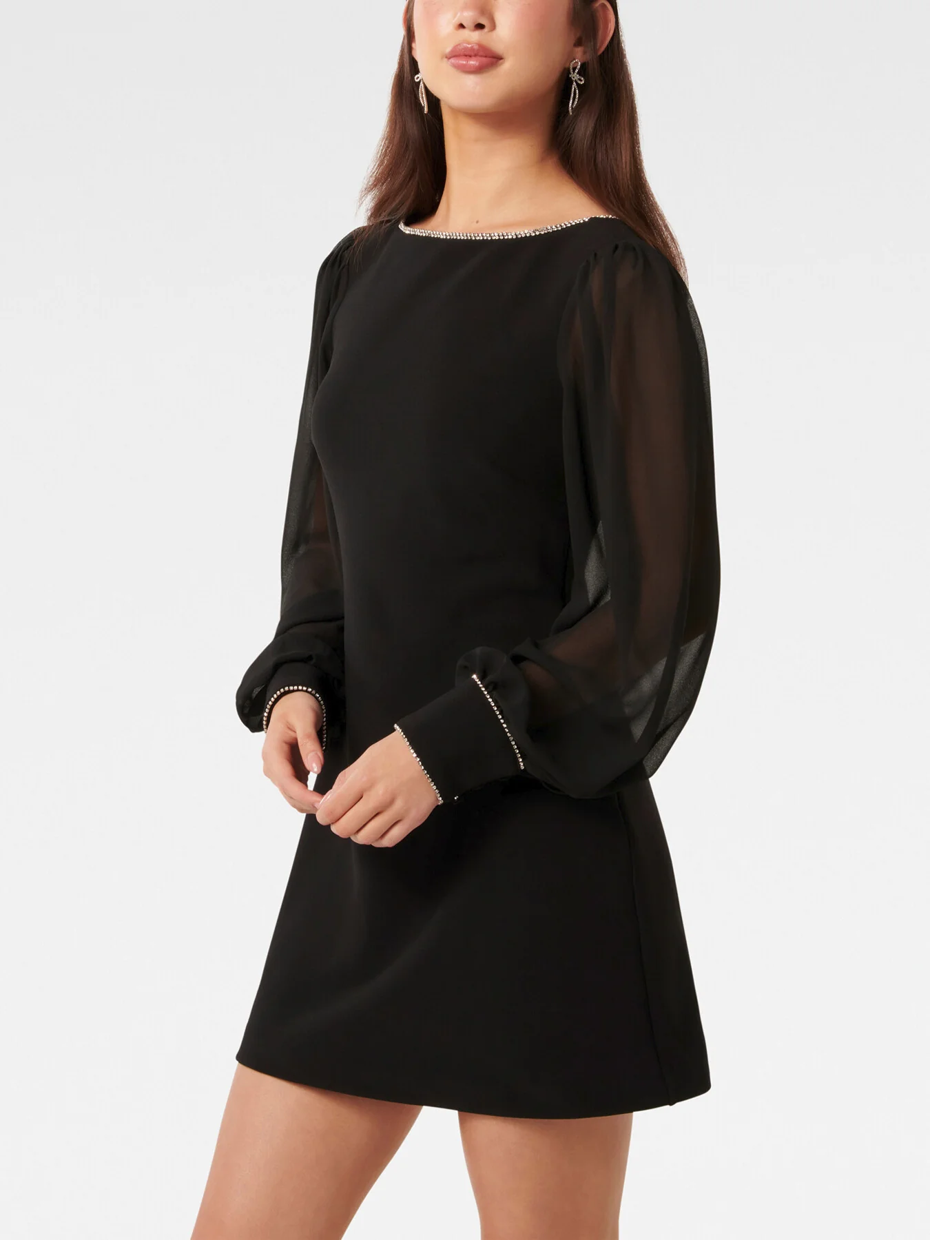 Indie Embellished Mini Dress - Image 6