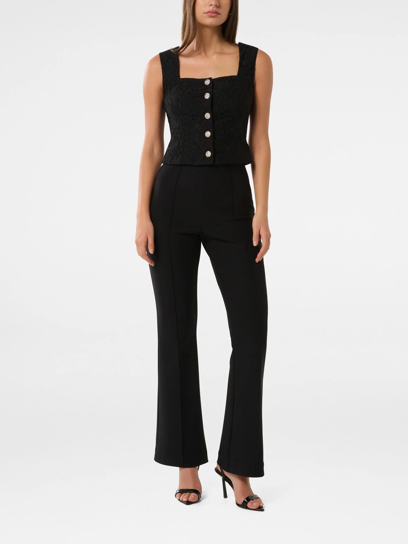 Layla Lace Bustier Top - Image 2