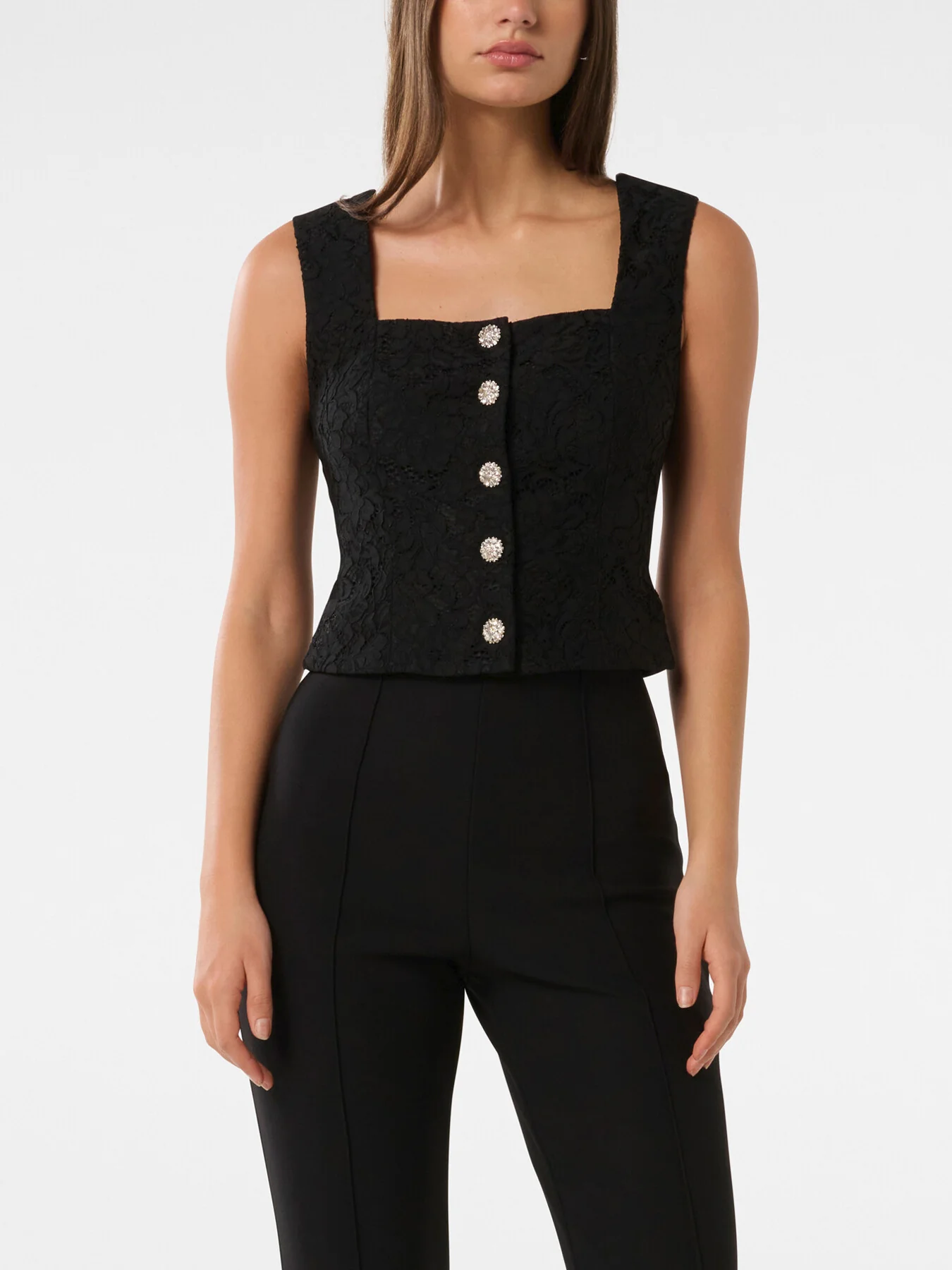 Layla Lace Bustier Top - Image 4