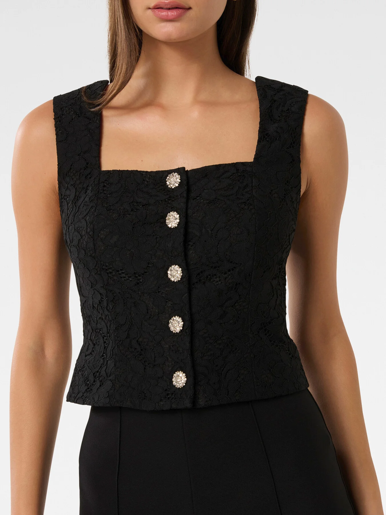 Layla Lace Bustier Top - Image 5