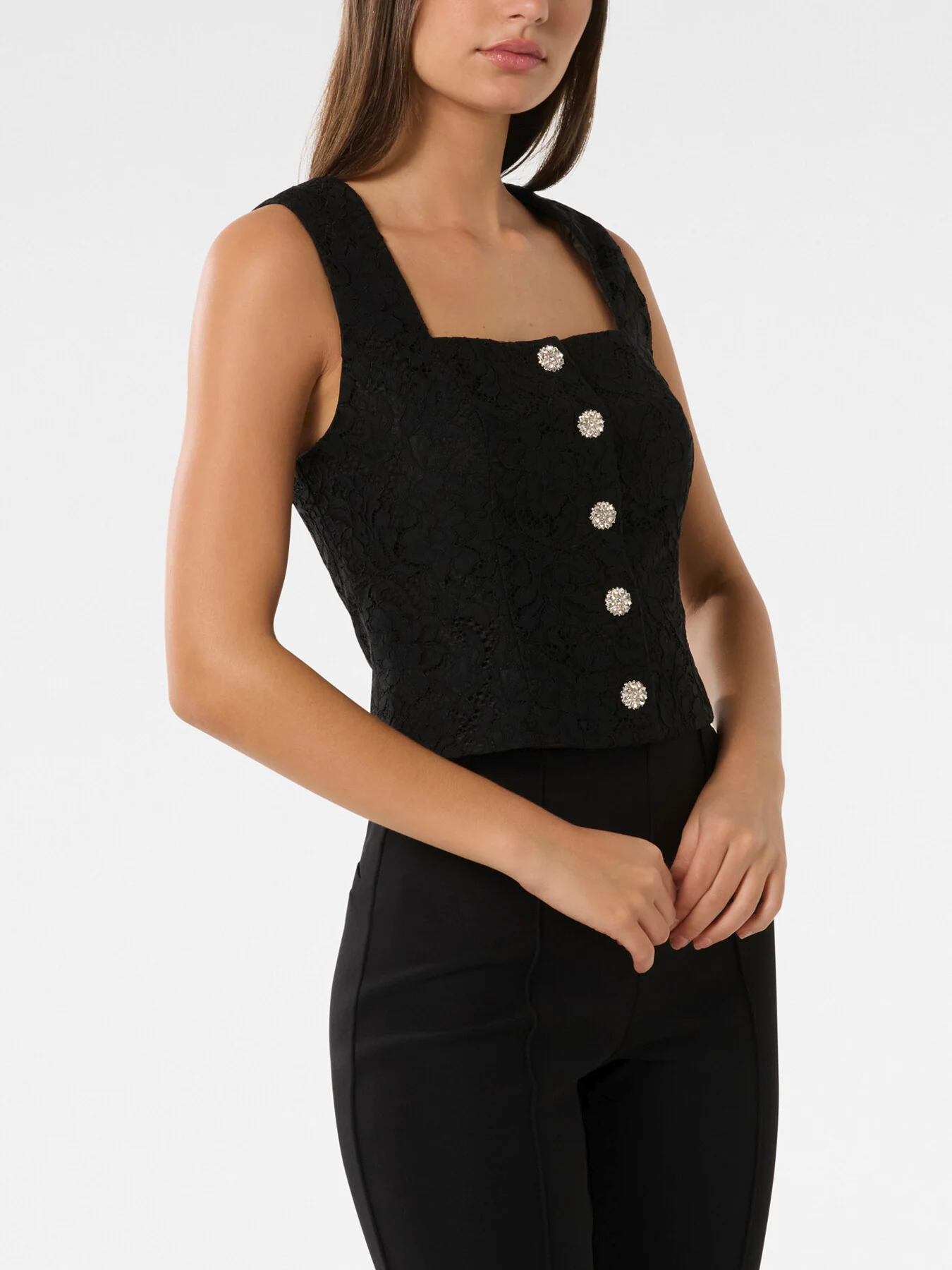Layla Lace Bustier Top - Image 6