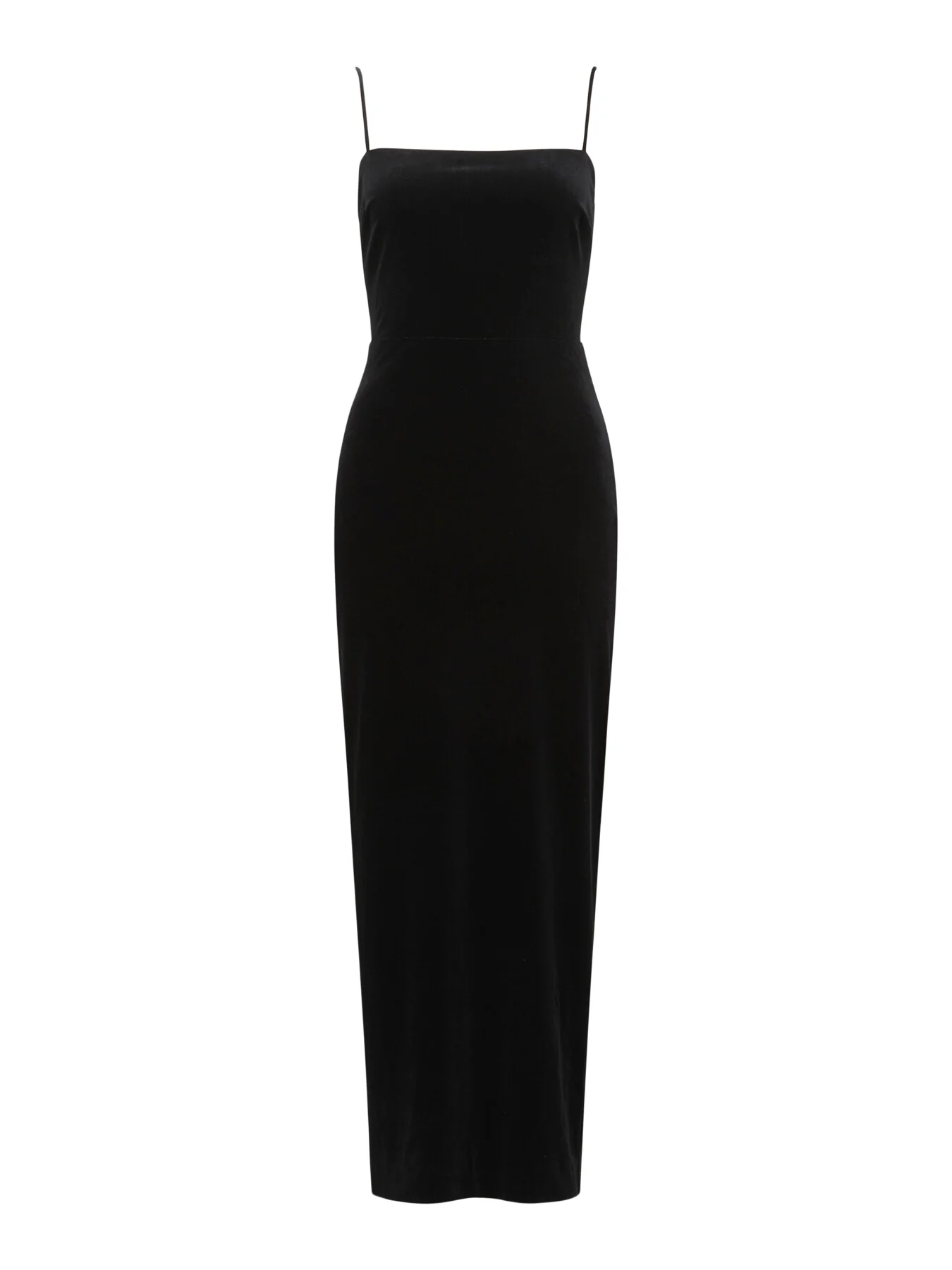 Skyler Strappy Velvet Midi Dress