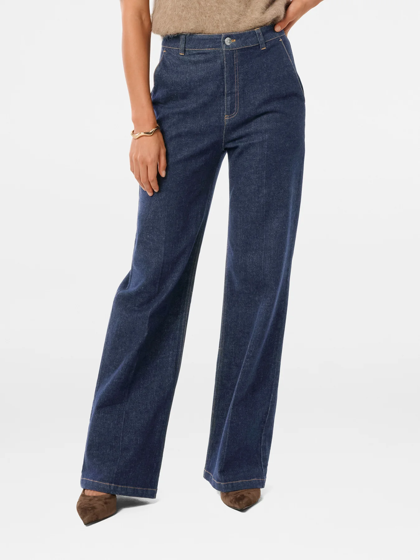 Harper Denim Pants Dark Wash - Image 4
