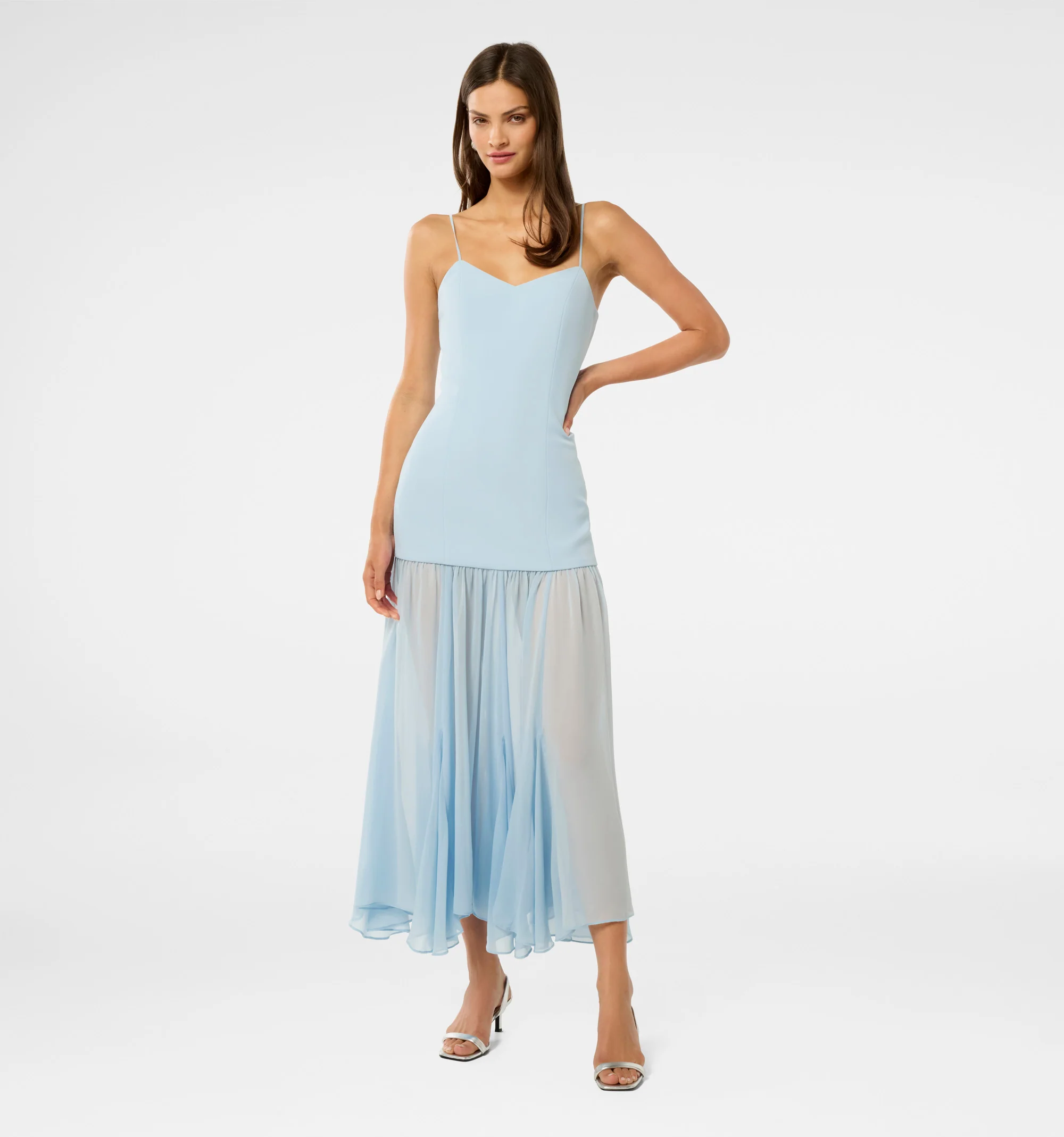 Luca Dropped Waist Maxi Dress - Image 4