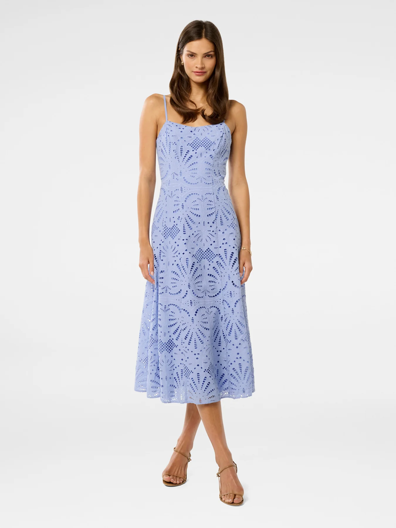 Molly Embroidered Midi Dress - Image 2