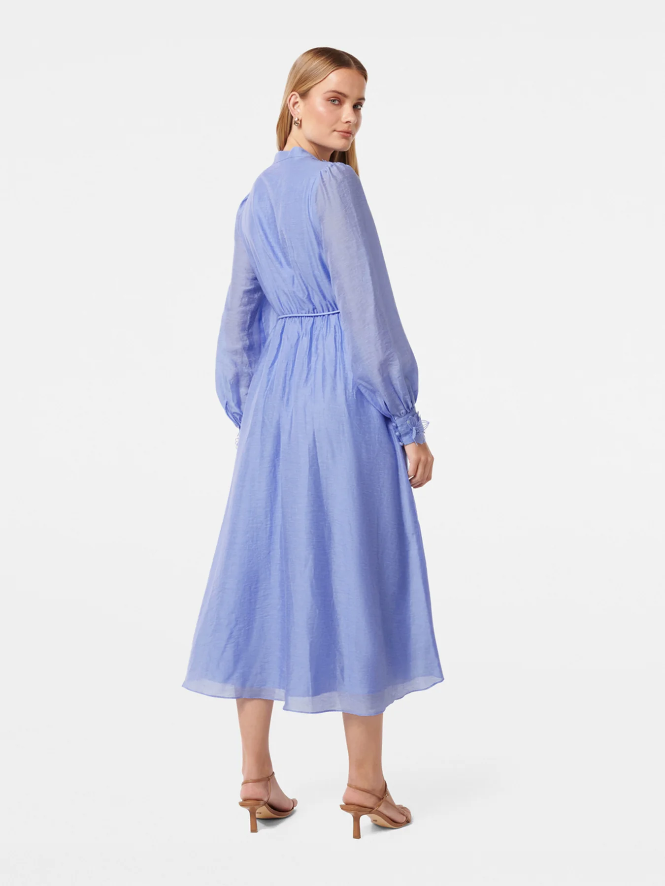 Yasmin Floral Detail Midi Dress - Image 3