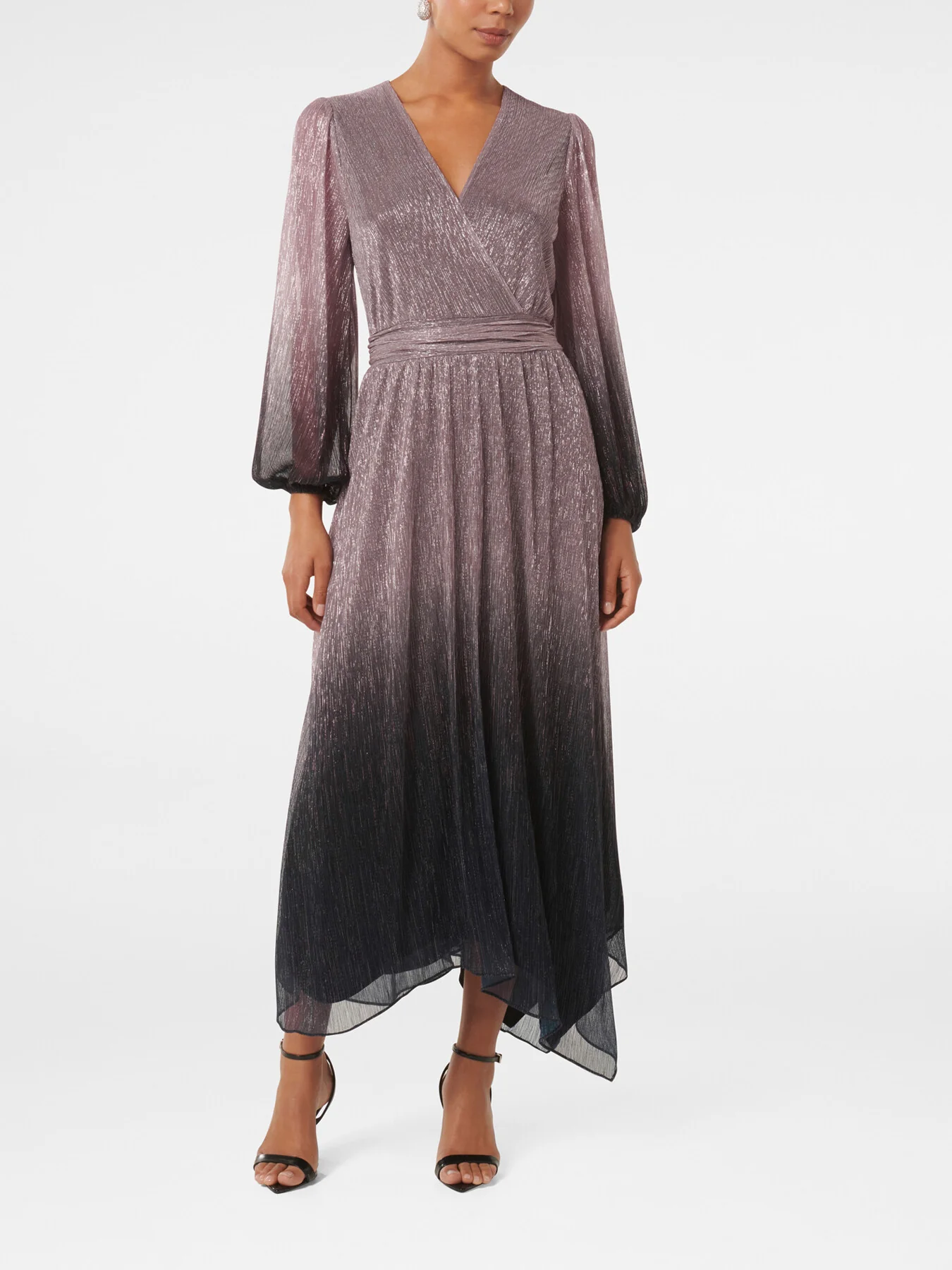 Gisele Ombre Plisse Maxi Dress - Image 2