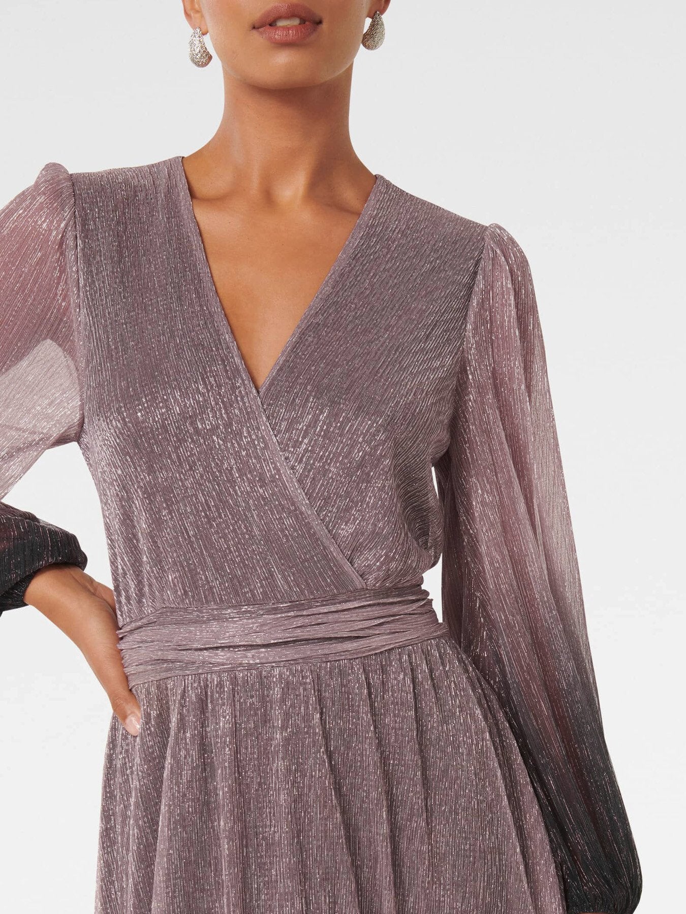 Gisele Ombre Plisse Maxi Dress - Image 4