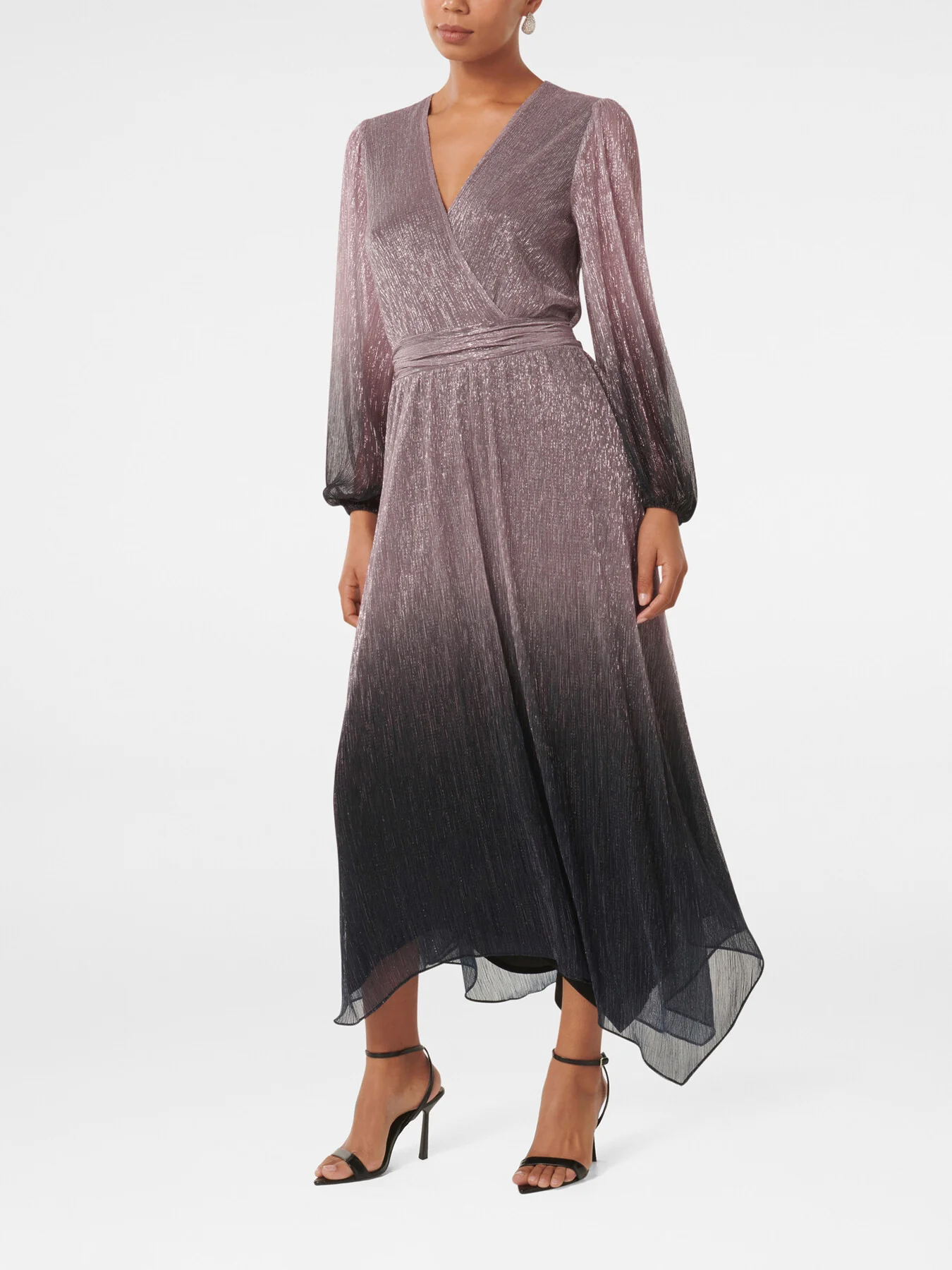 Gisele Ombre Plisse Maxi Dress - Image 5
