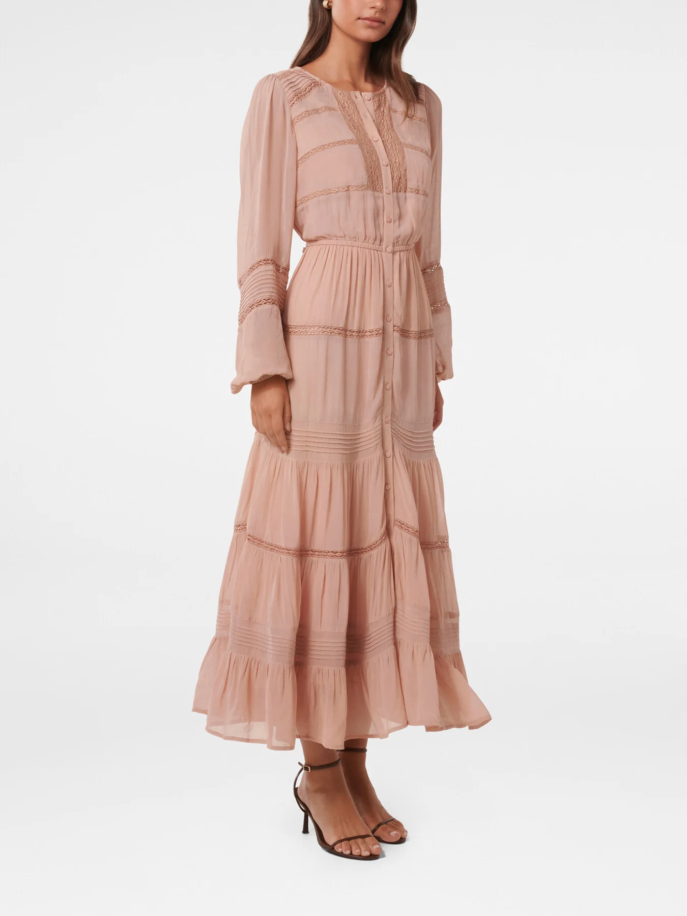 Frankie Lace Trim Dress - Image 5