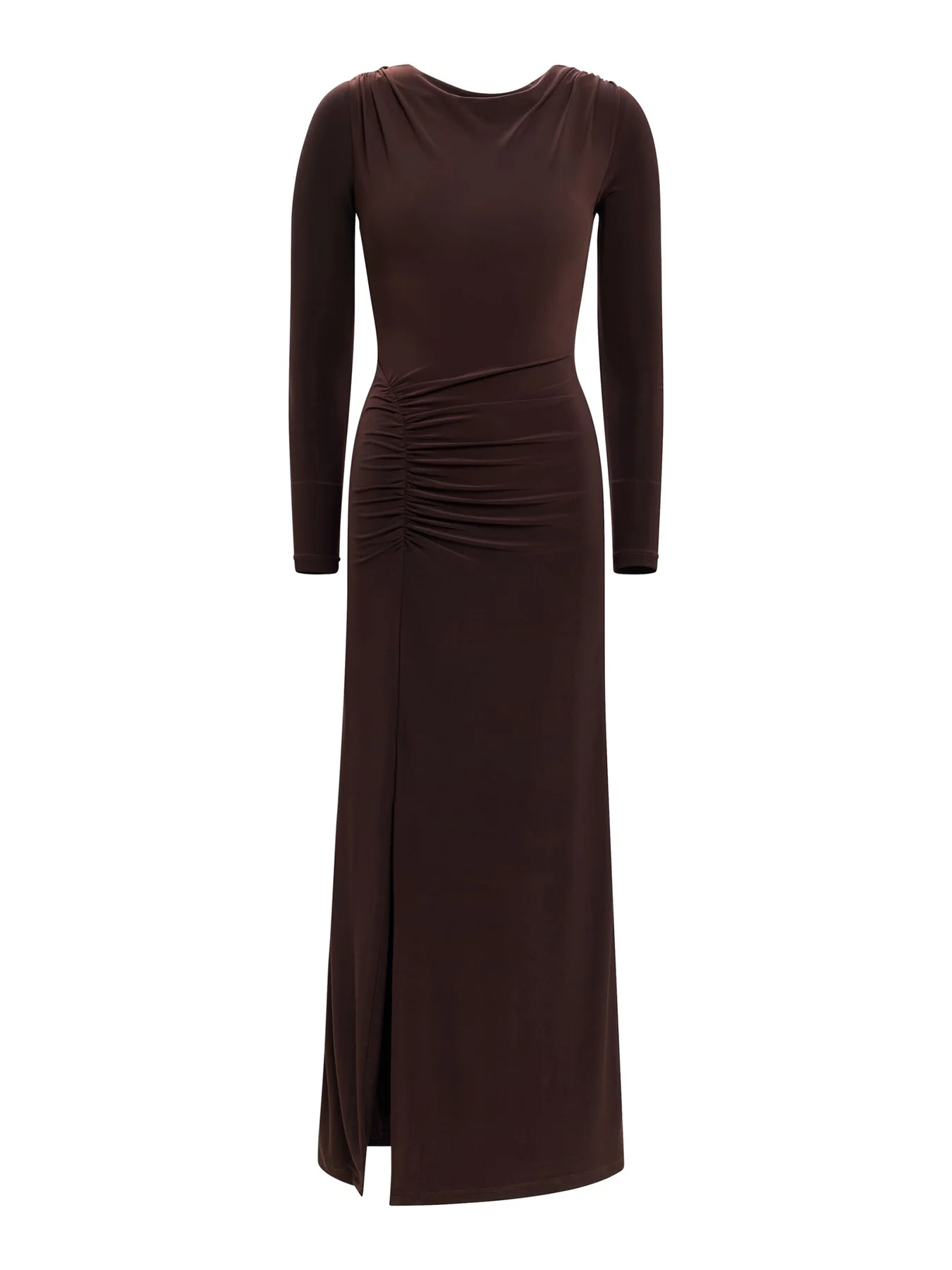 Cherie Jersey Maxi Dress Dark Chocolate
